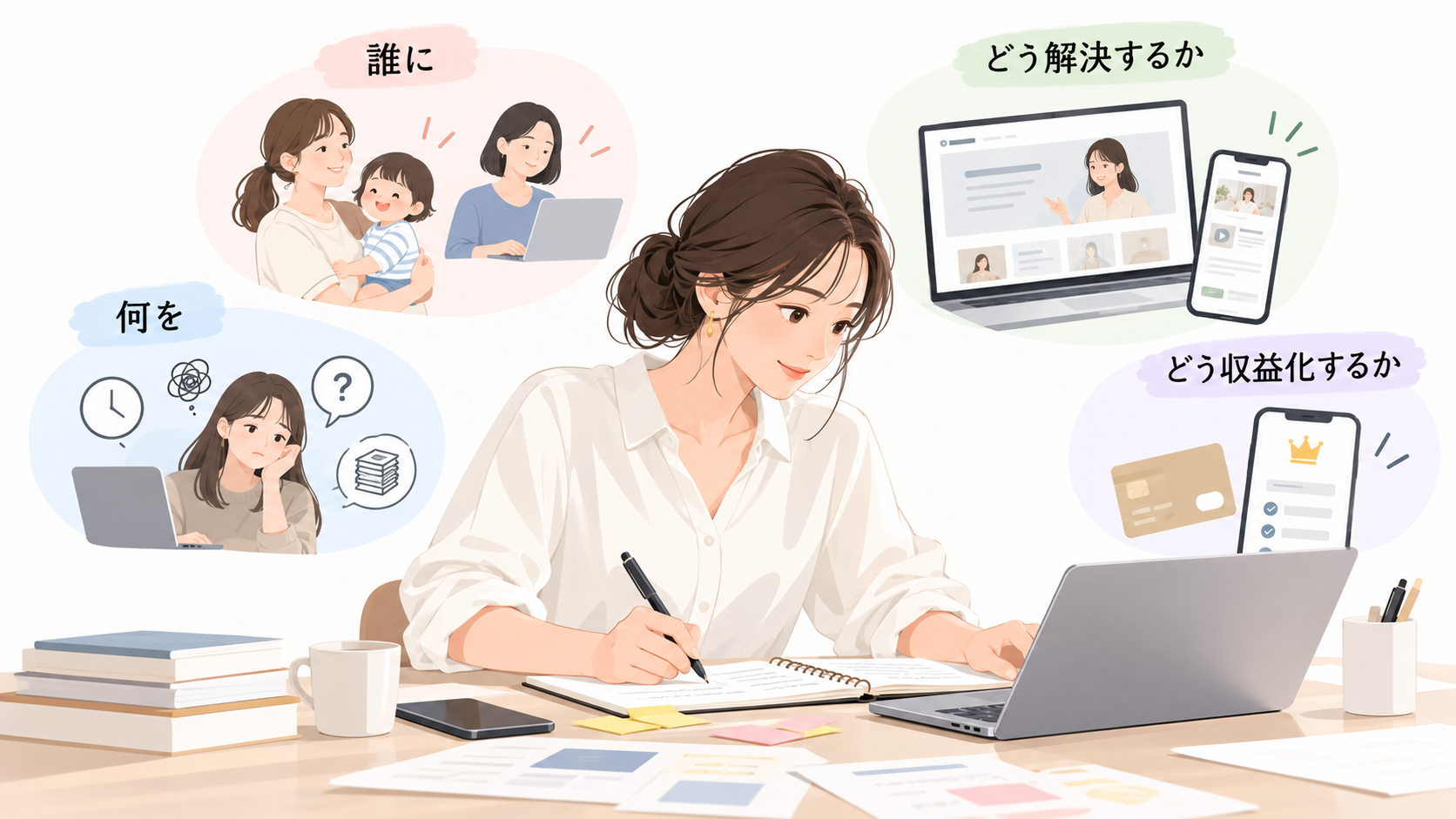起業アイデアが思いつかないときに最初に考えること