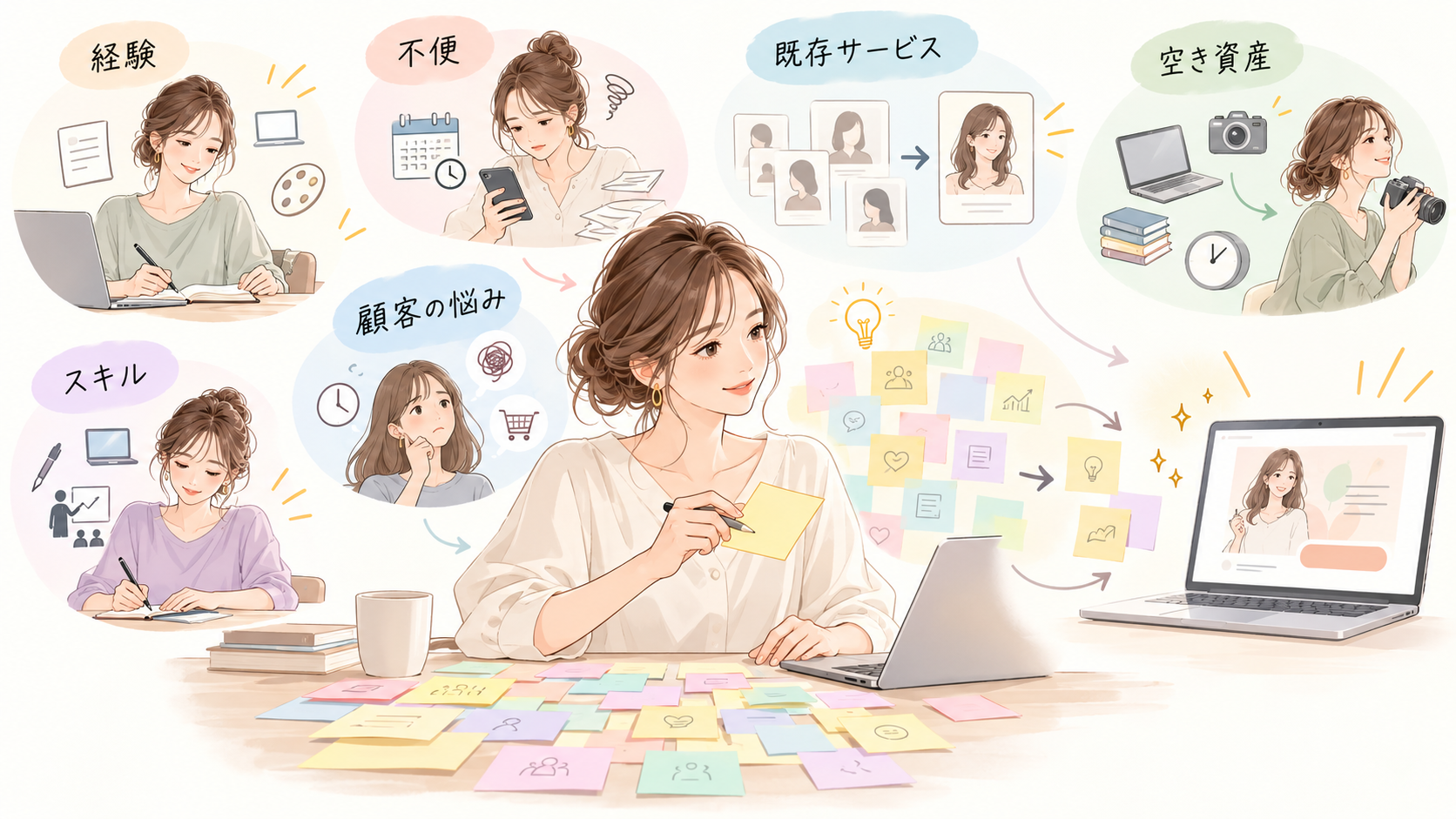 起業アイデアを生み出す