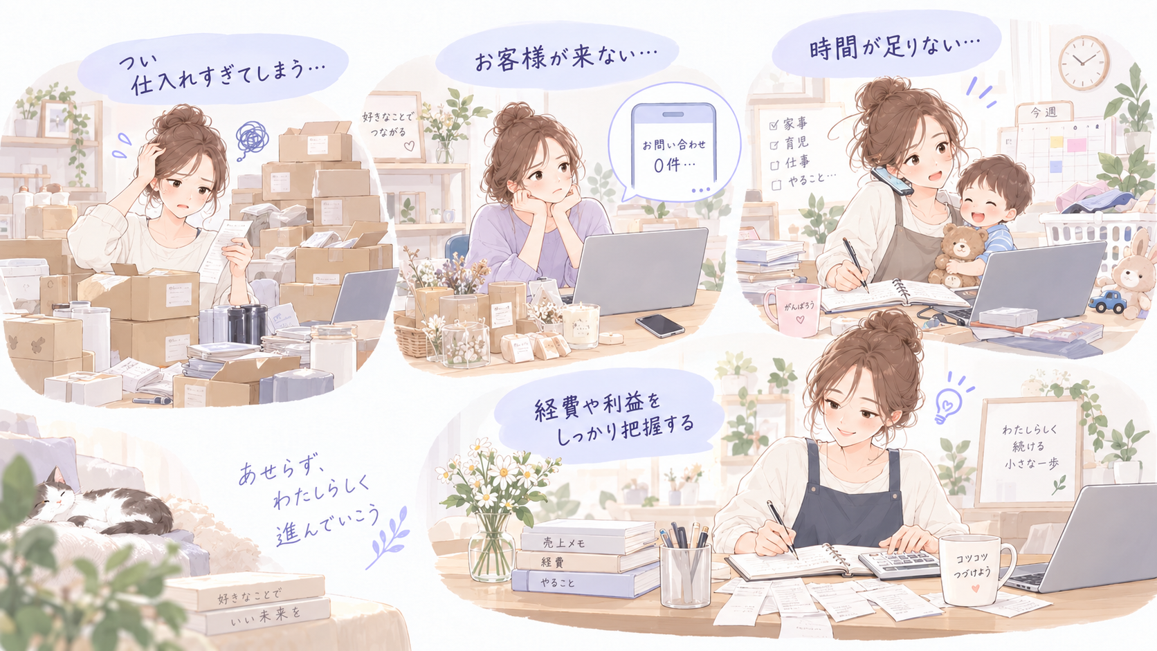 主婦起業で失敗しやすいポイントと防ぎ方