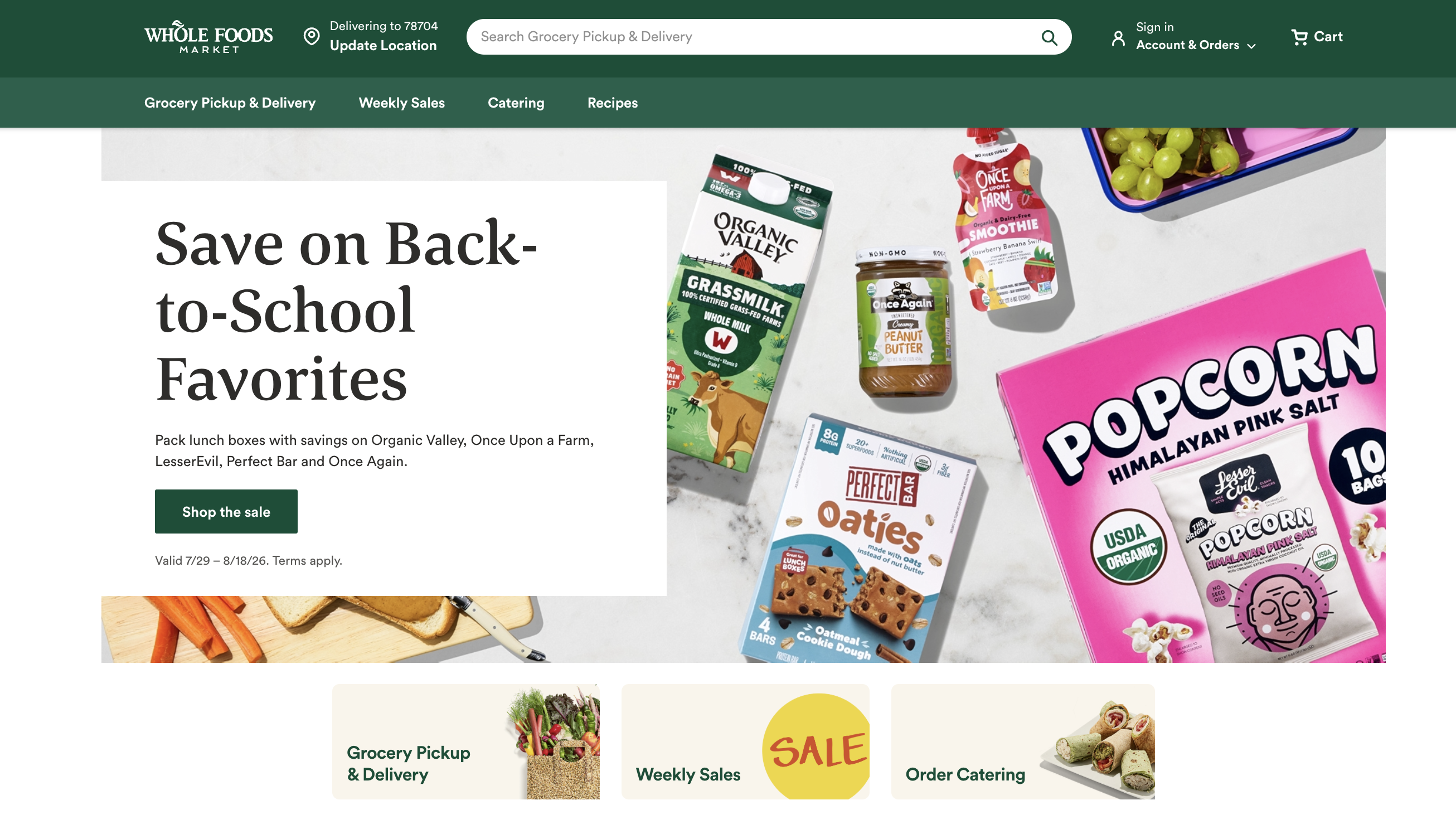 Whole foods market 公式サイト