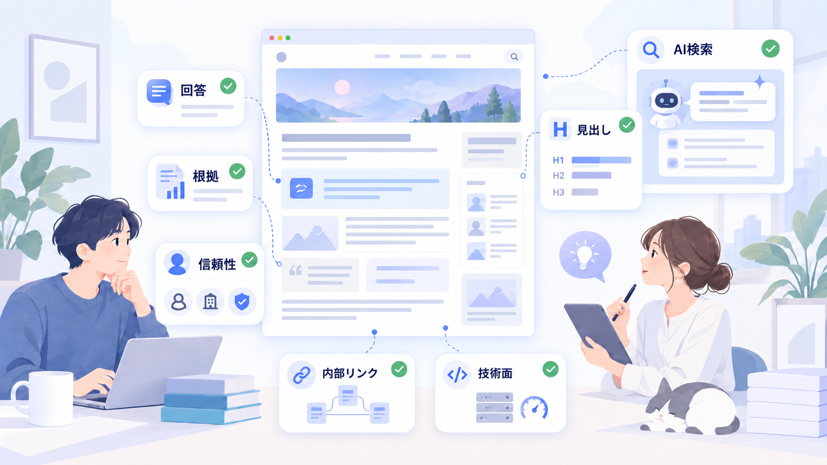 GEO対策で優先したい7つの施策