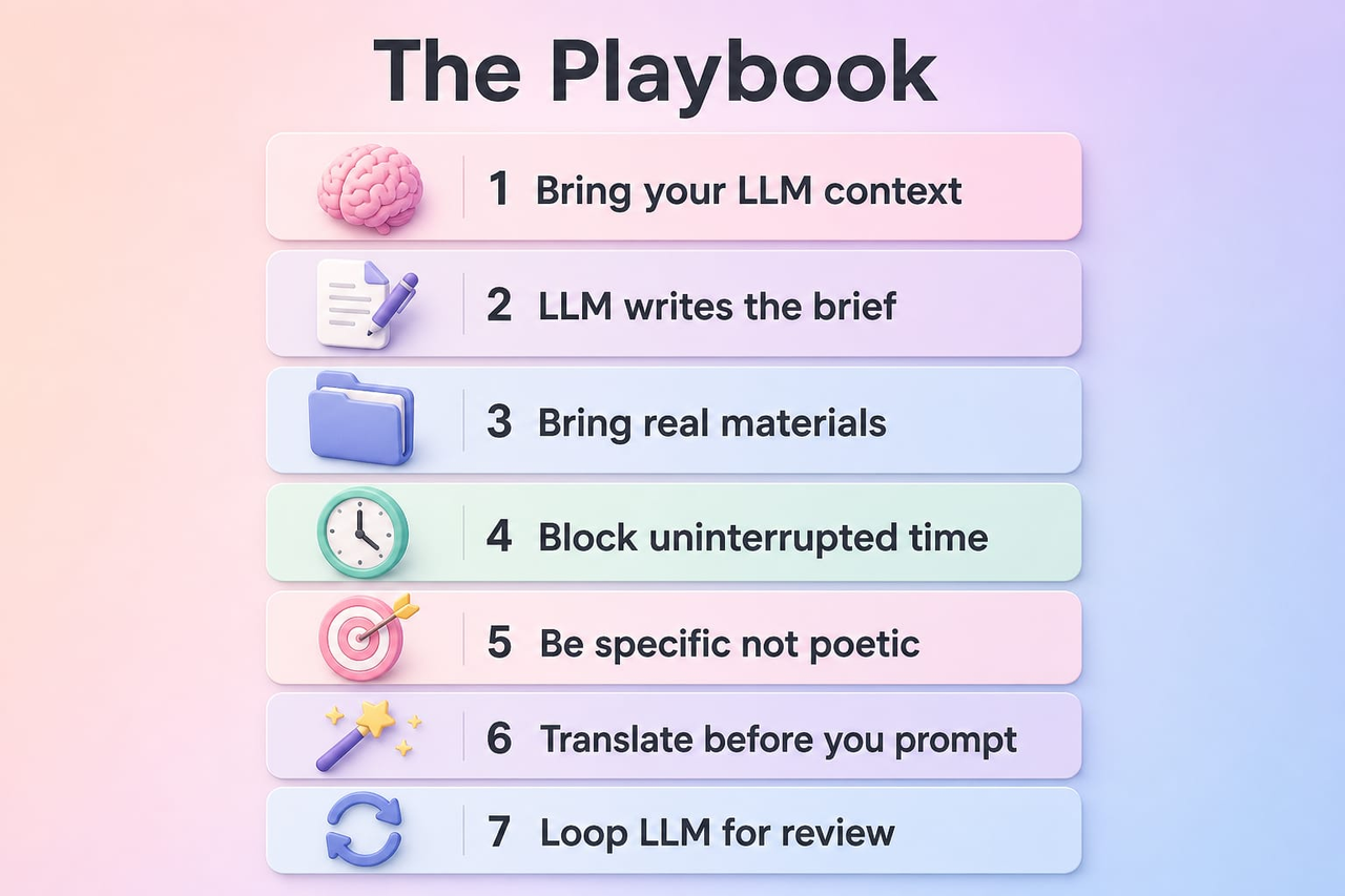 The whole methodology in one place