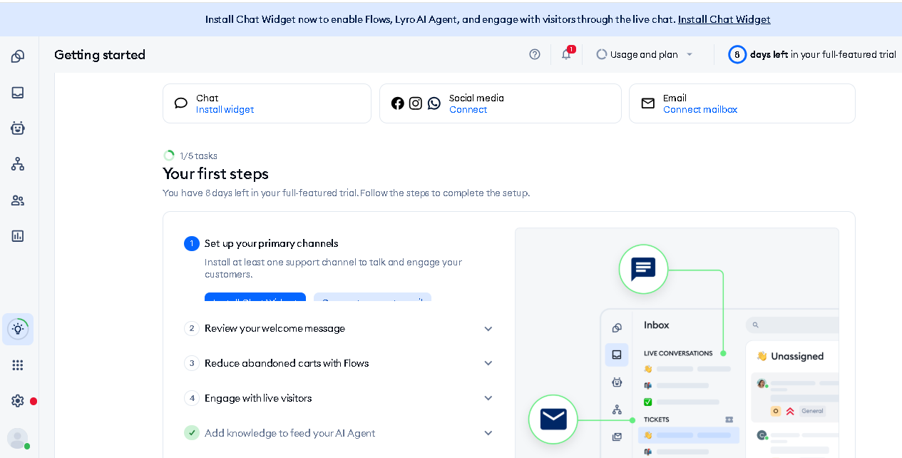 Tido chatbot builder