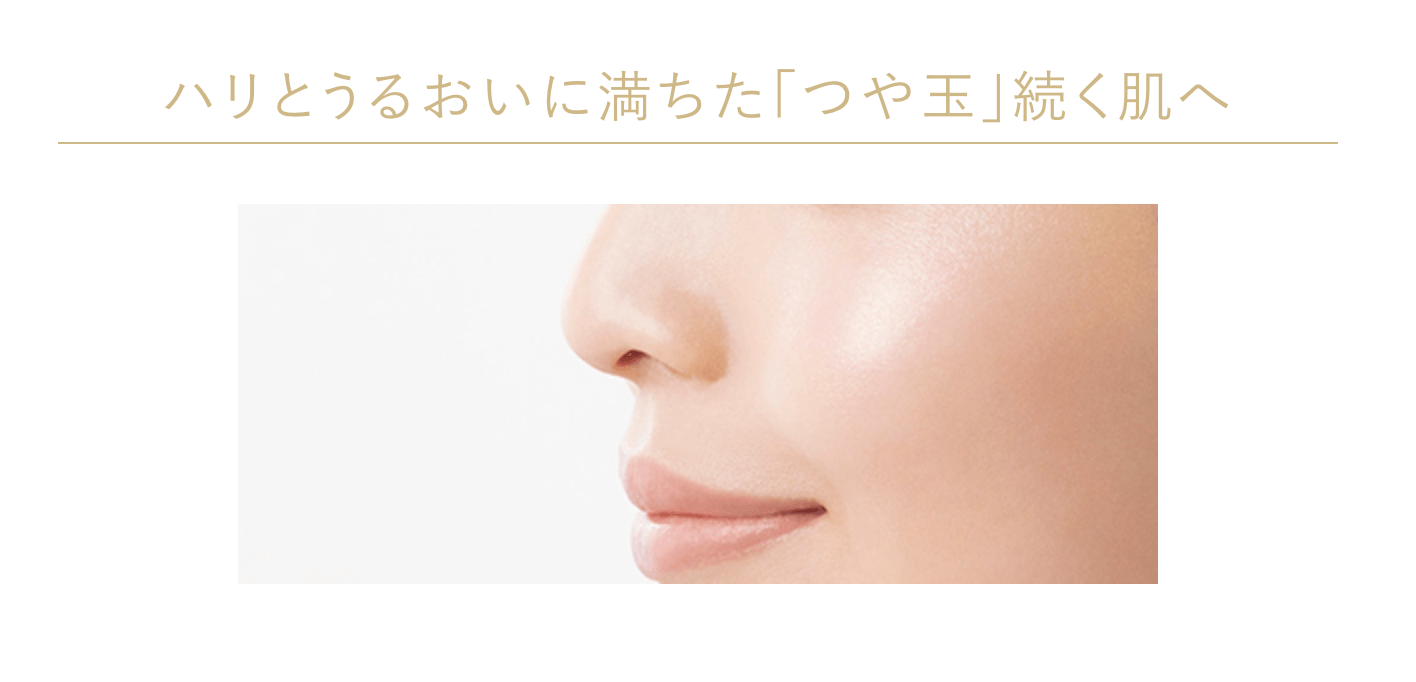 資生堂「エリクシール」のLPの中にある見出しの一部