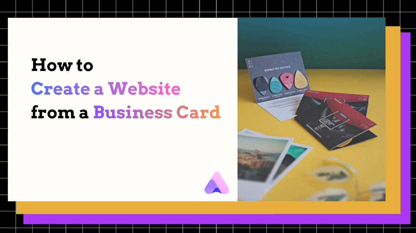 Cover Image for How to Create a Website from a Business Card