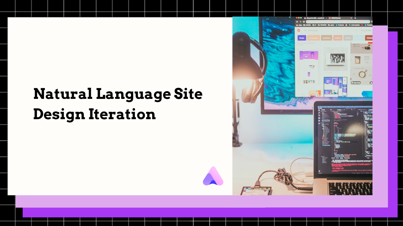 Cover Image for The AI Website Tool for Iterating on Design With Natural Language After the First Build