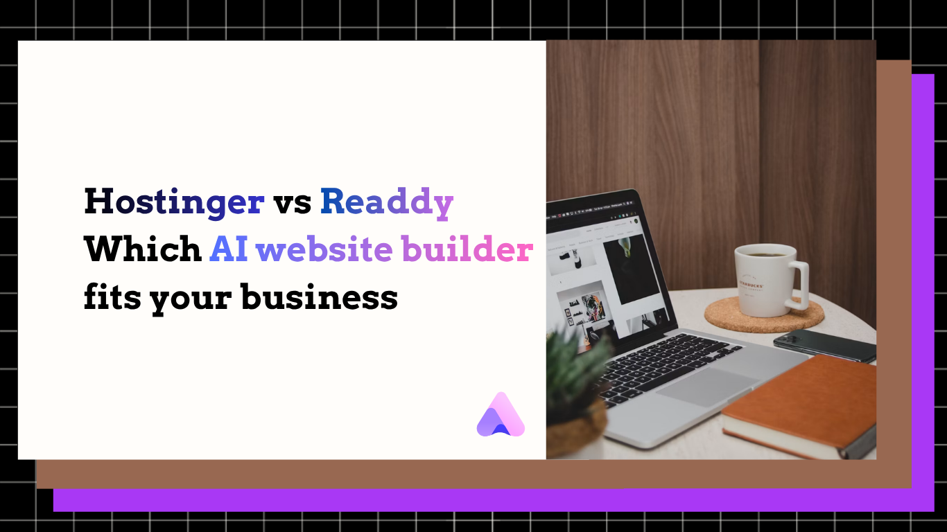 Cover Image for Hostinger vs Readdy in 2026: which AI website builder fits your business
