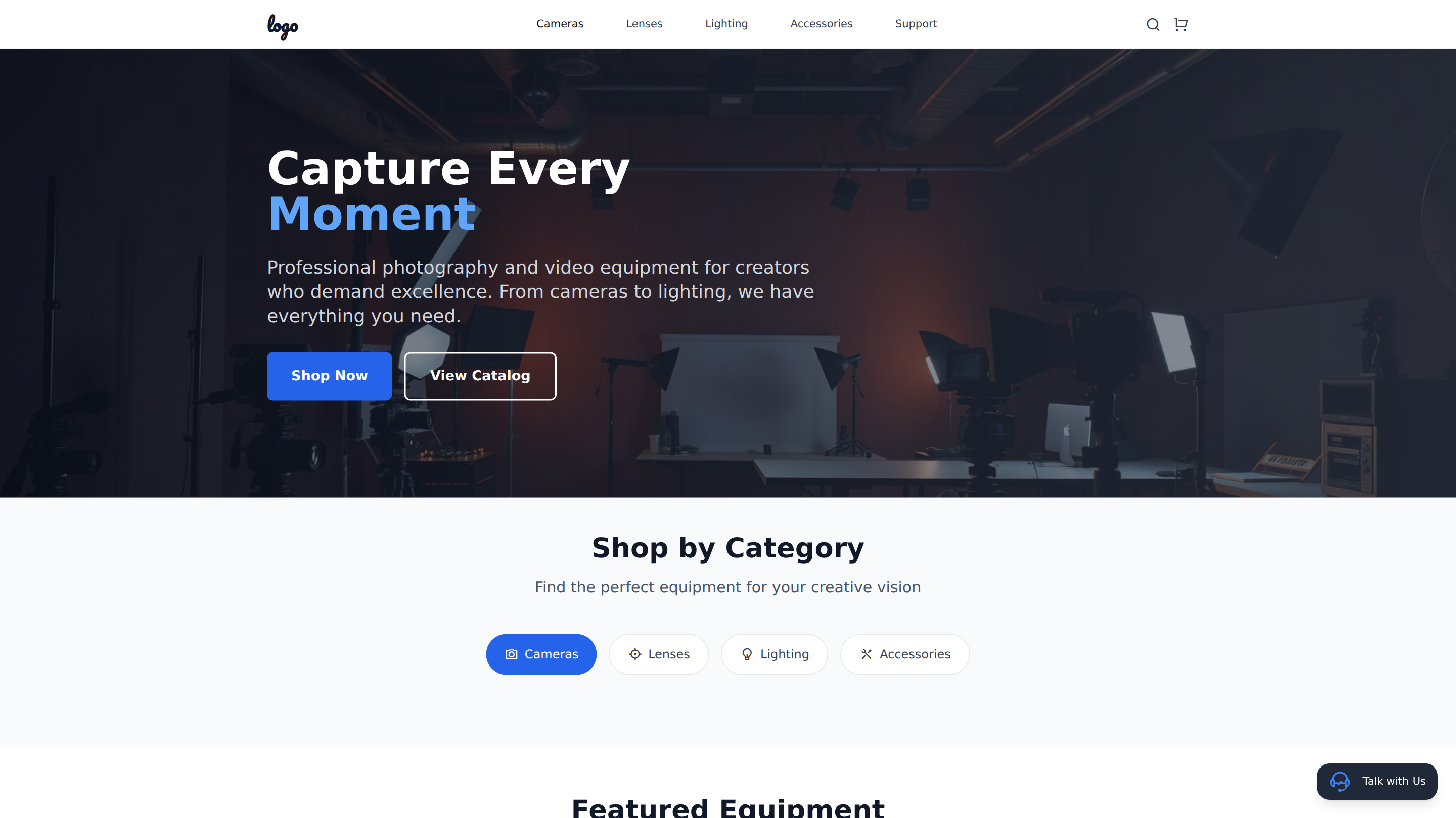 Digital Photography & Video Equipment