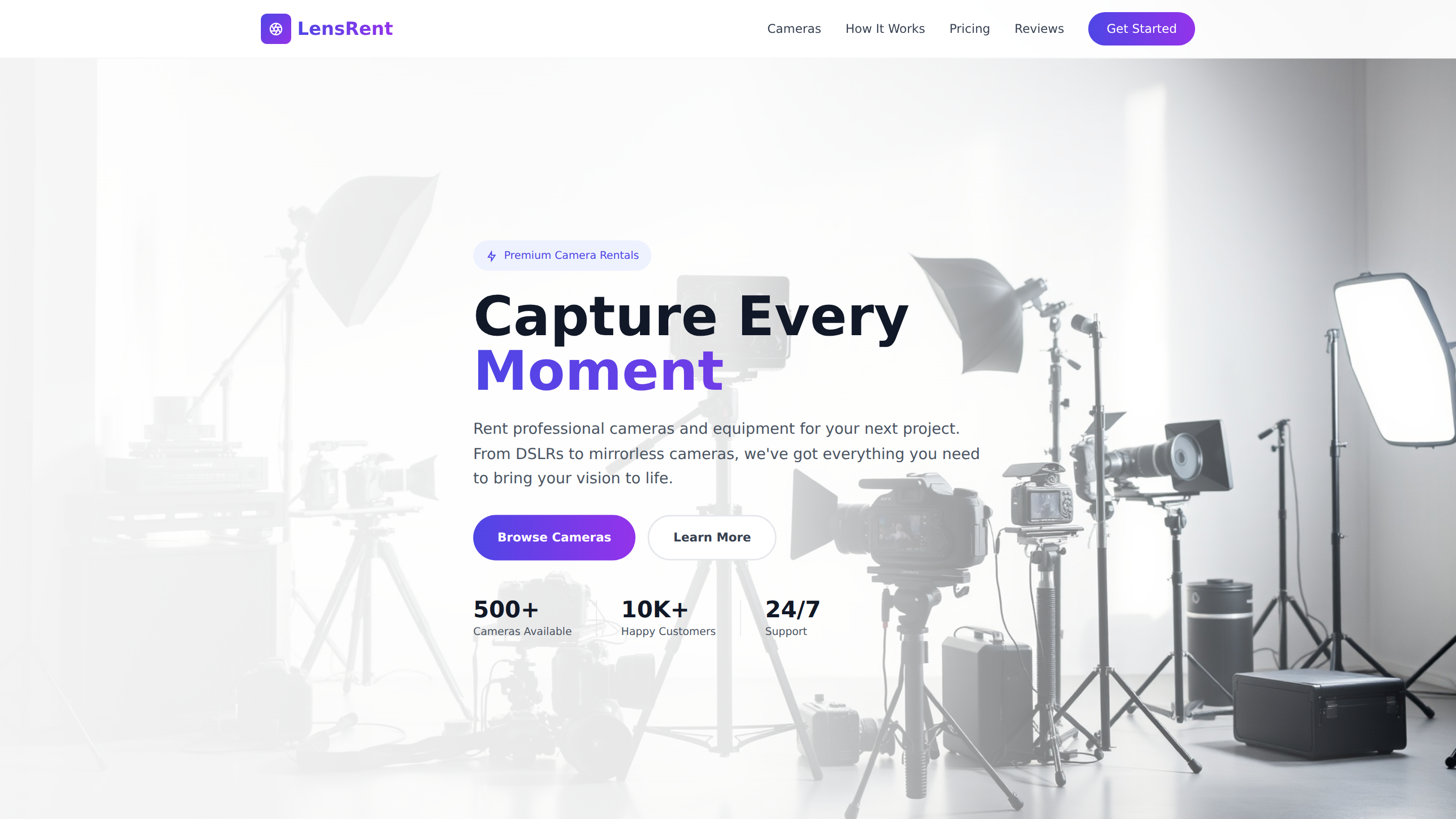 Digital Camera Rental