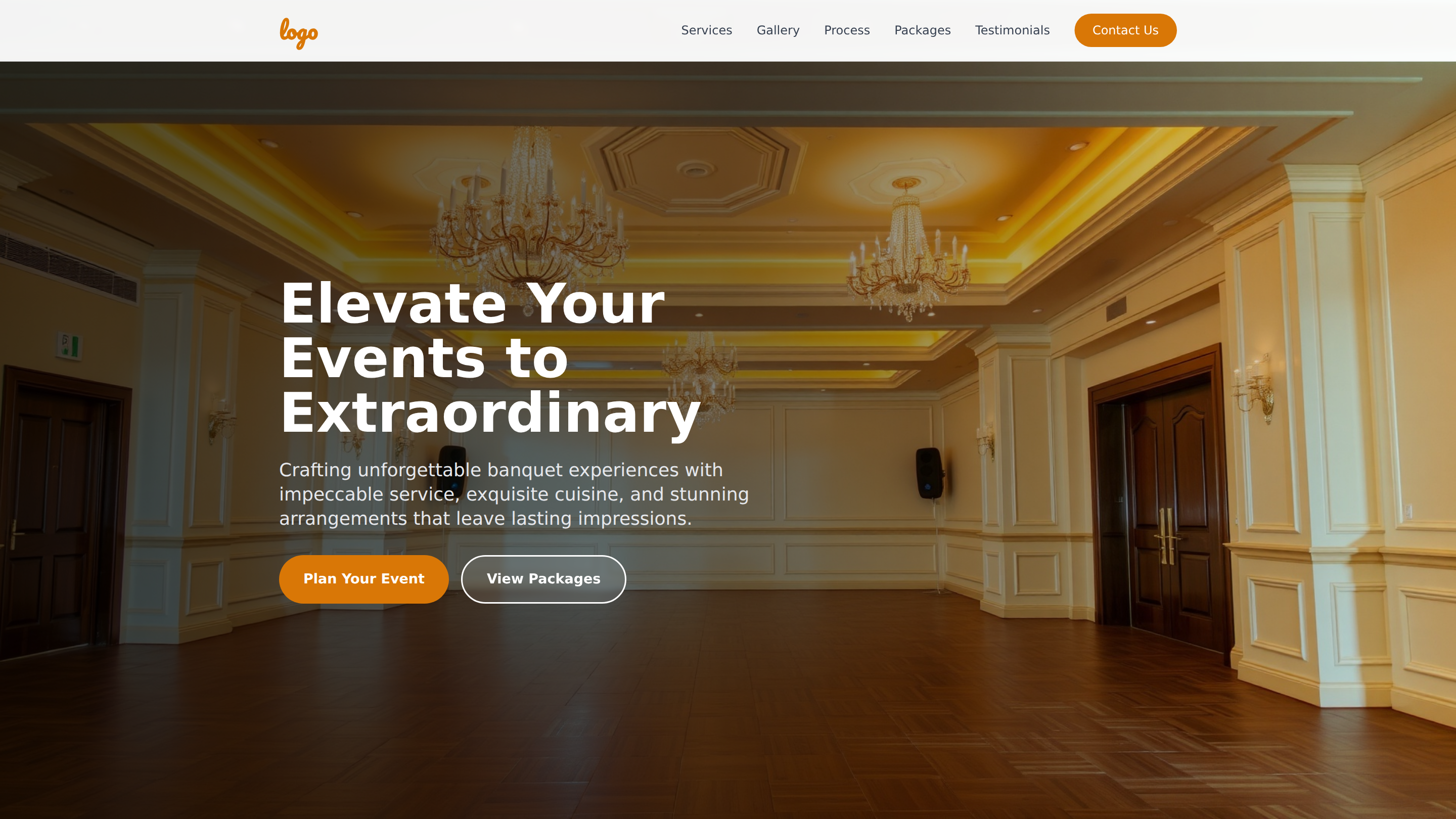High-End Banquet Service & Arrangement