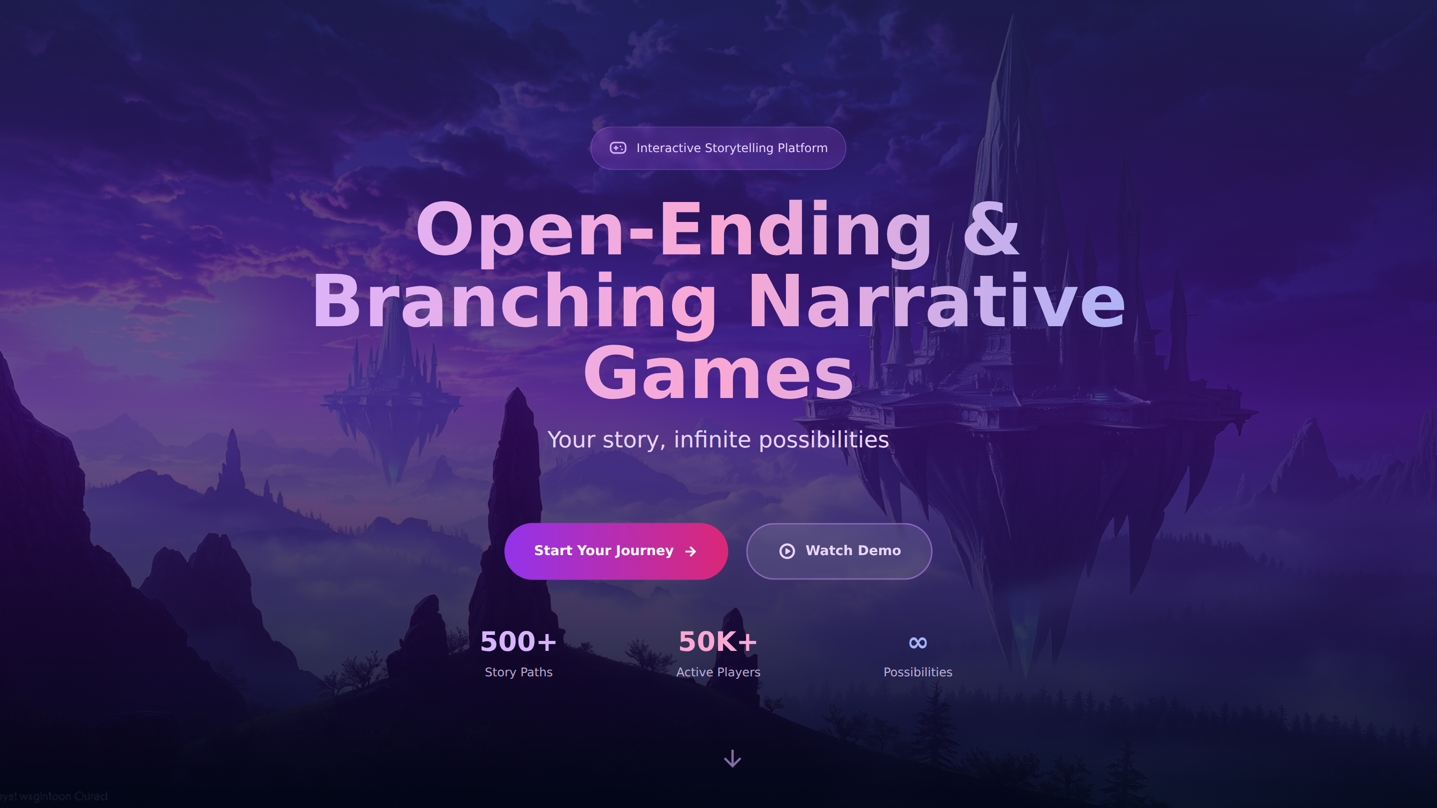 Open-Ending and Branching Narrative Games