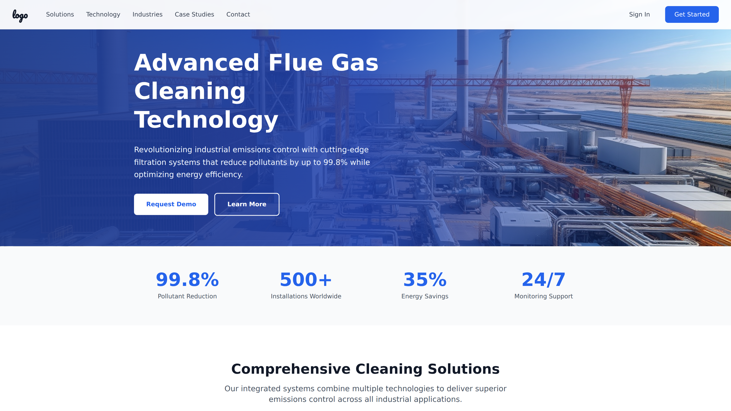 Flue Gas Cleaning Tech