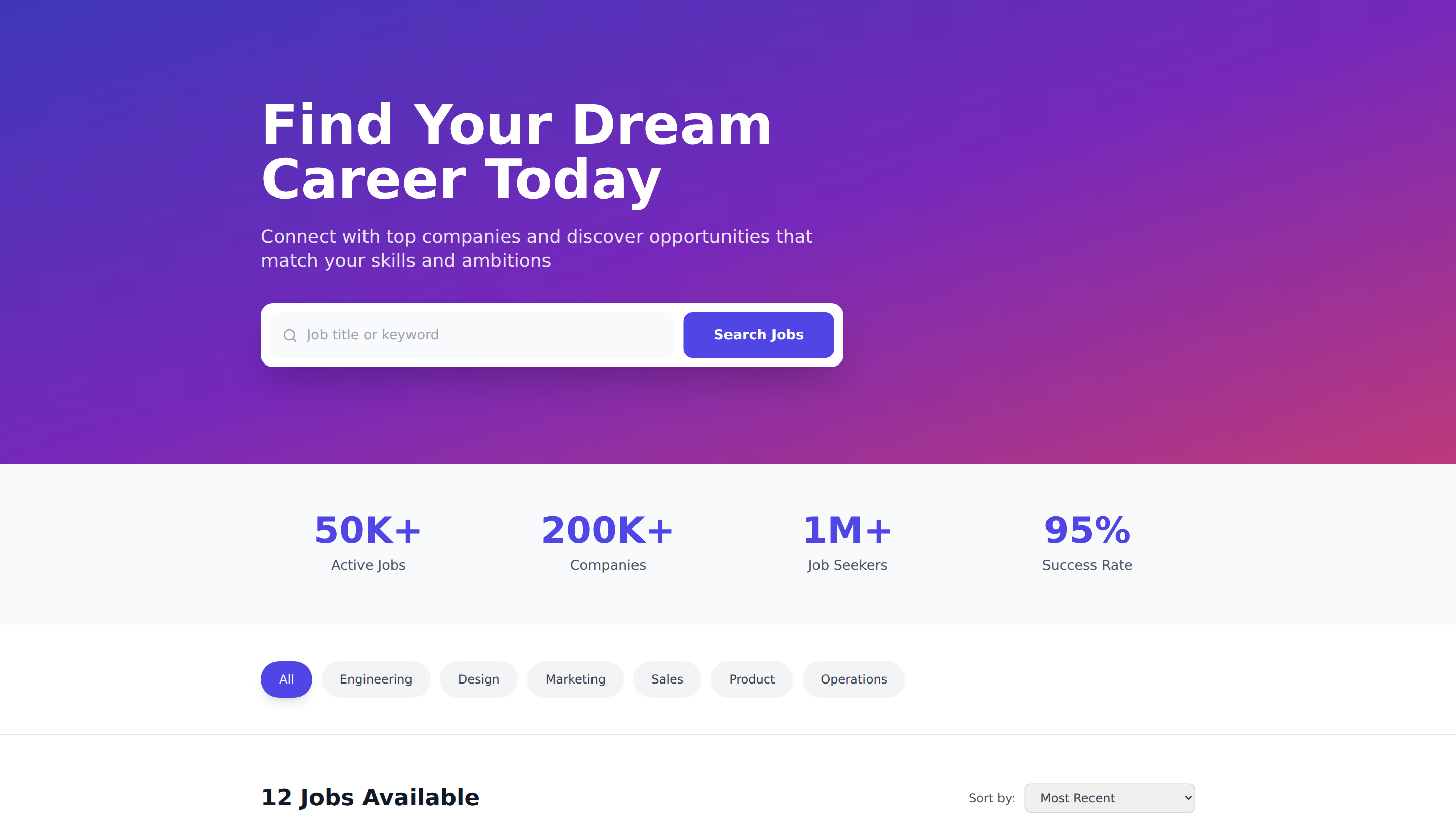 Online Recruitment Platform