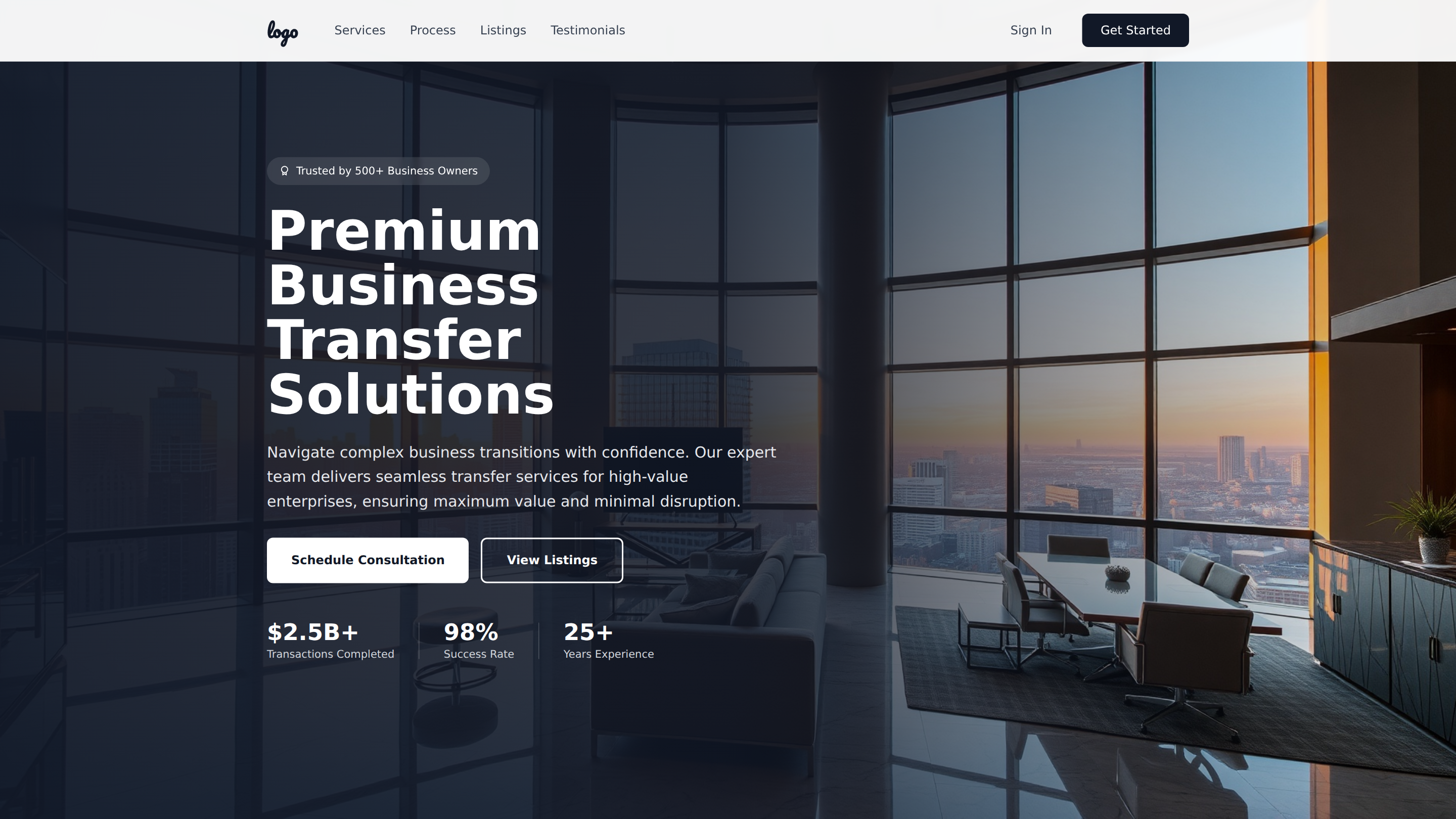 High-End Business Transfer Services