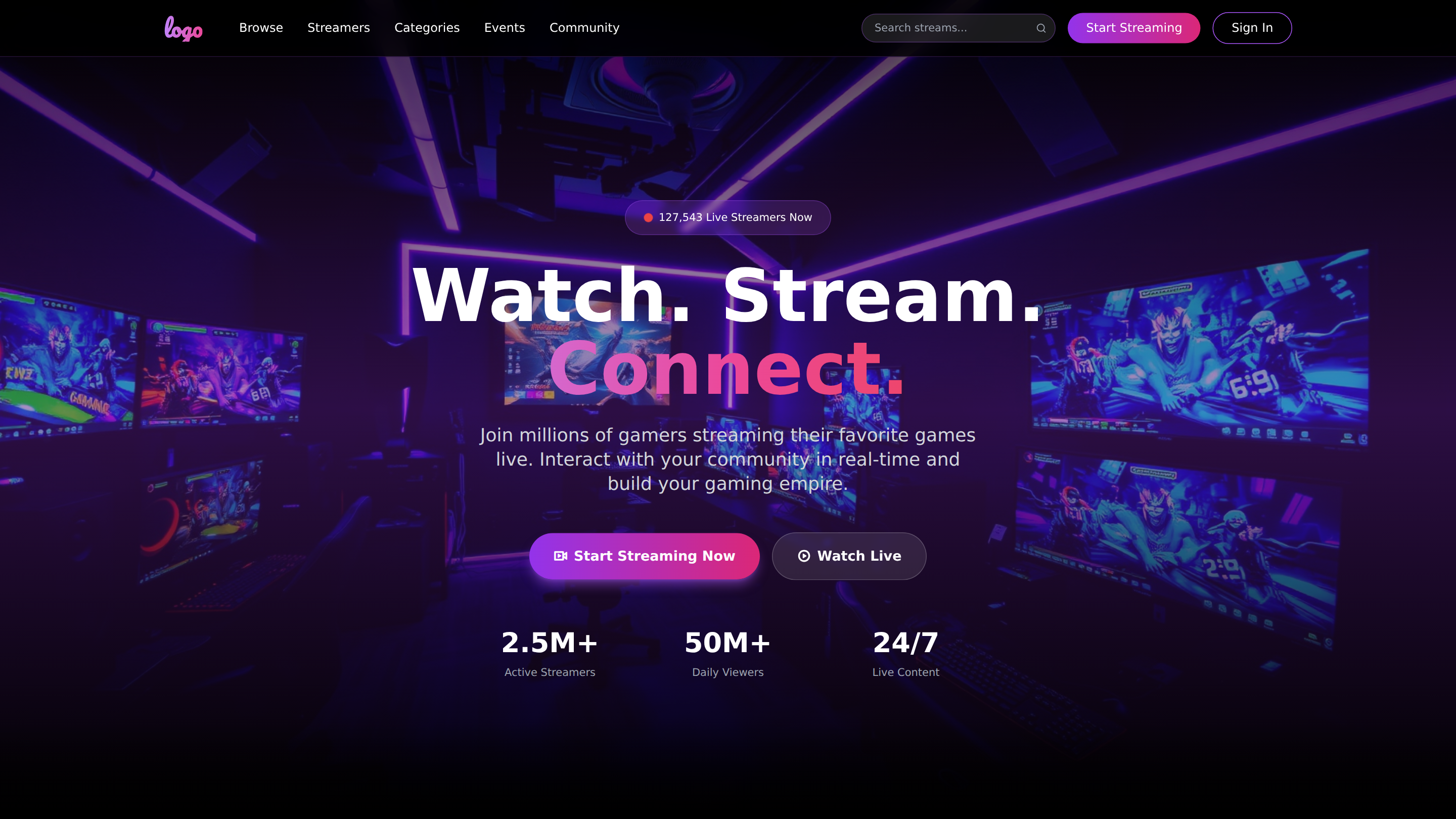 Game Live Streaming Interactive Platforms