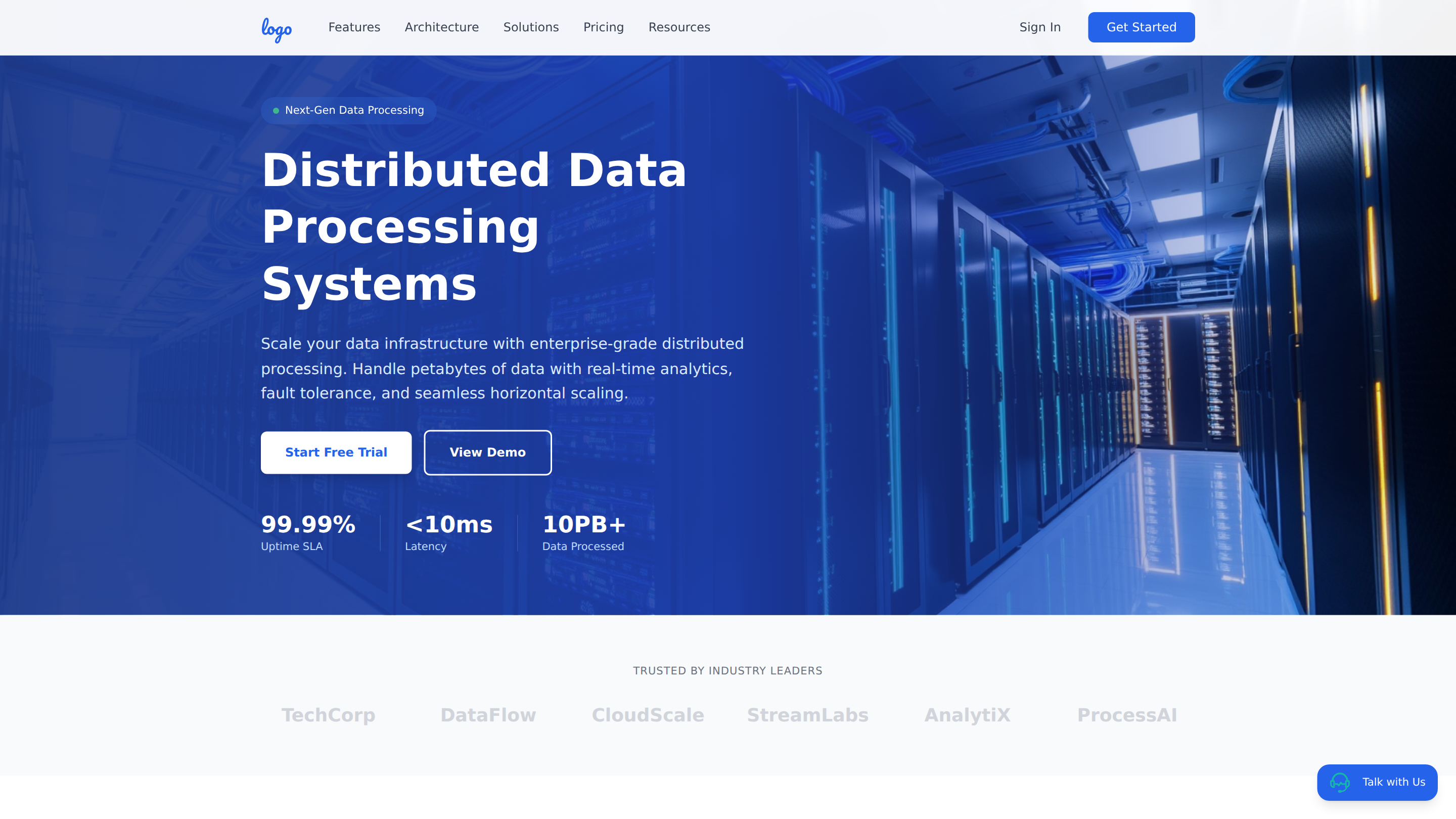 Distributed Data Processing Systems