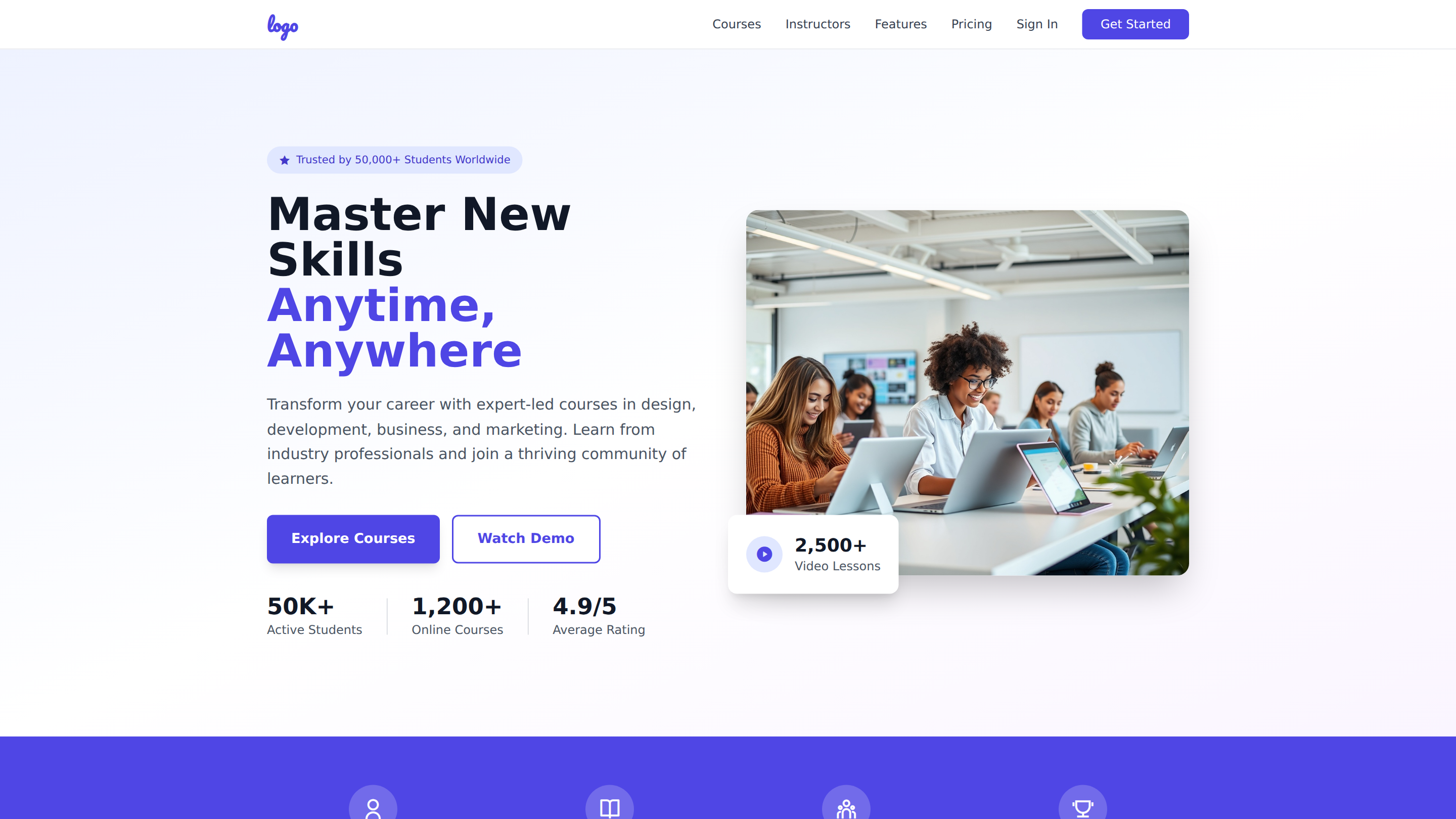 Online Learning Platform Technology