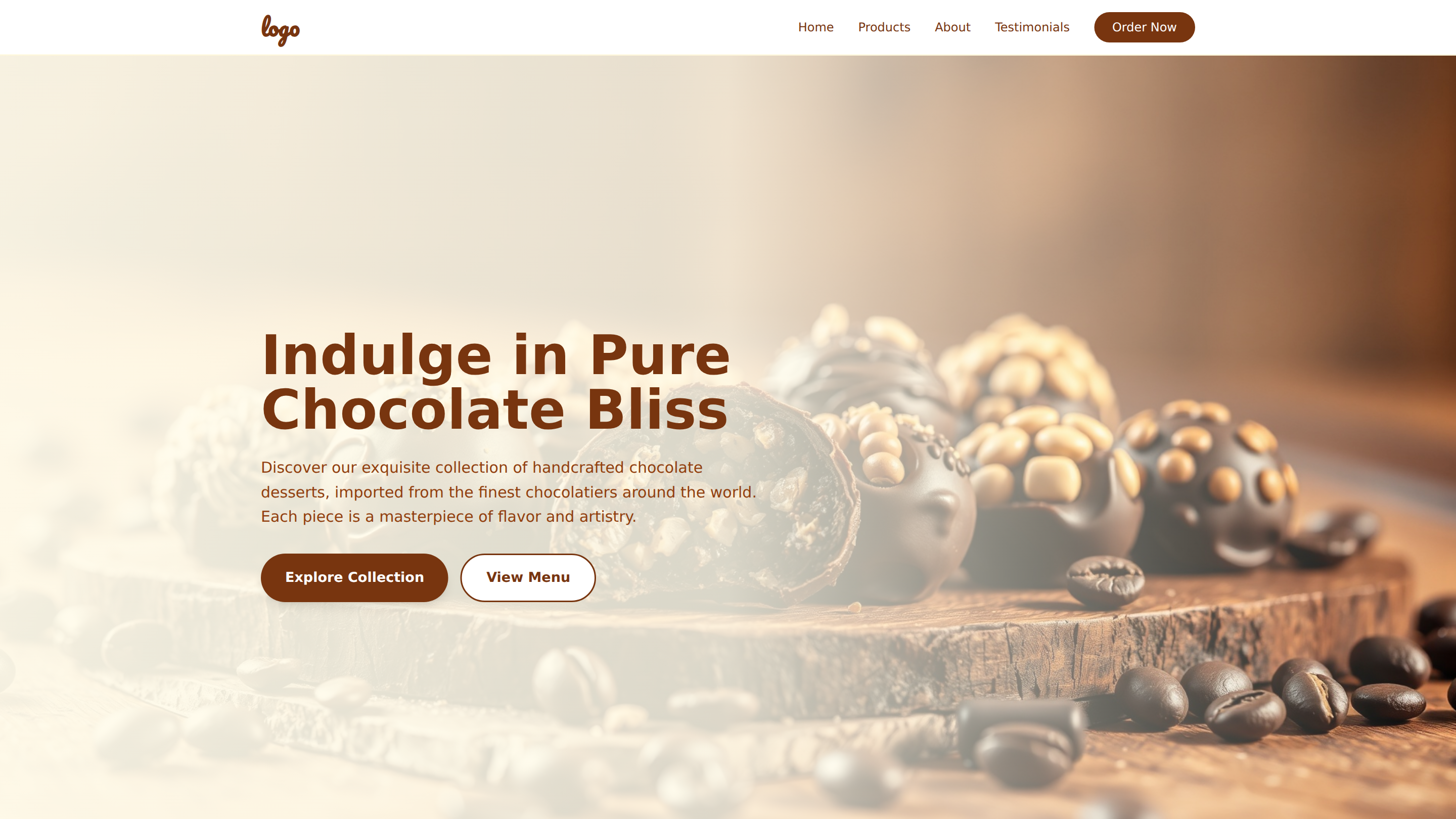 Imported Chocolate Dessert Store