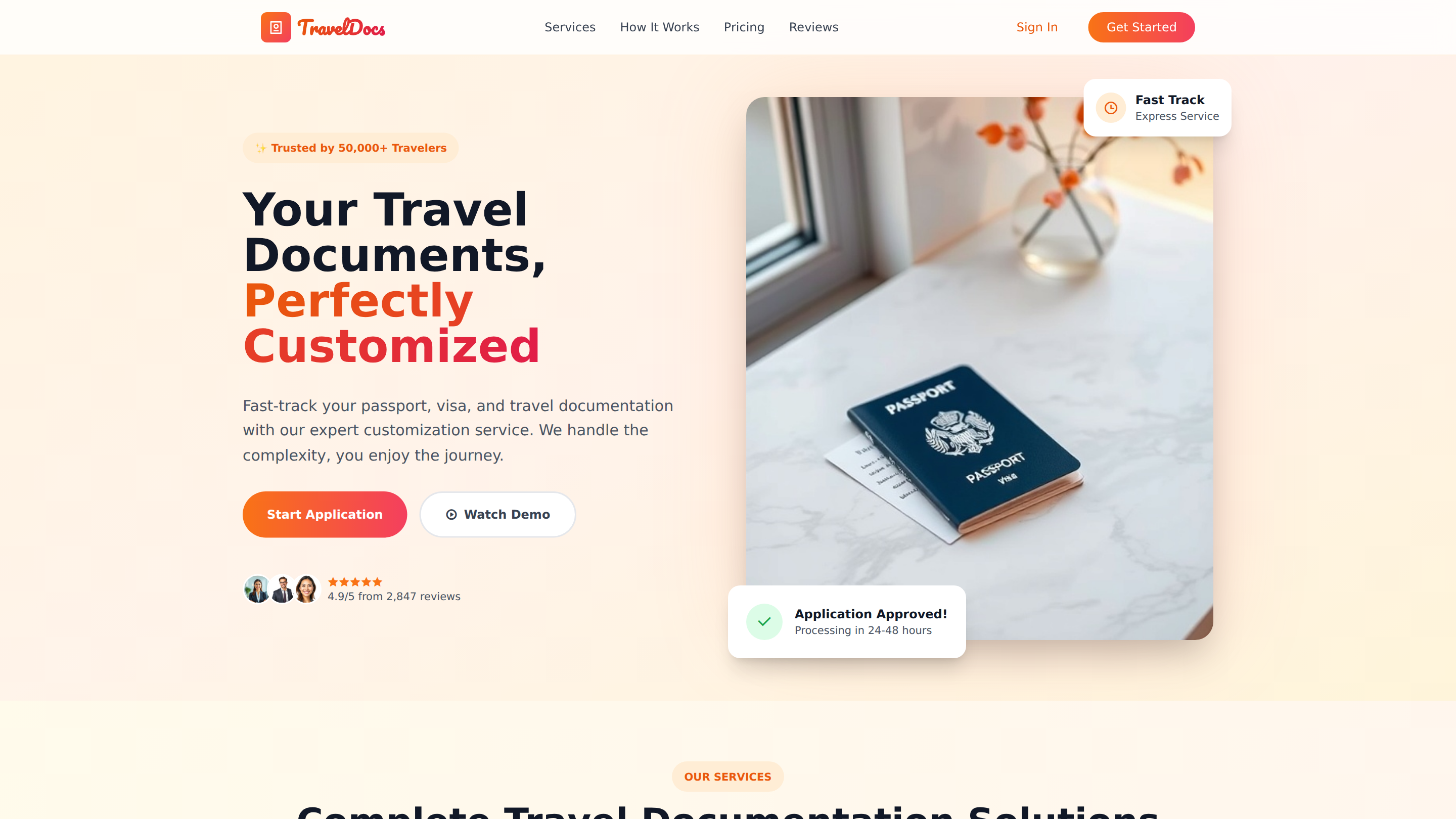 Travel Documentation Customization