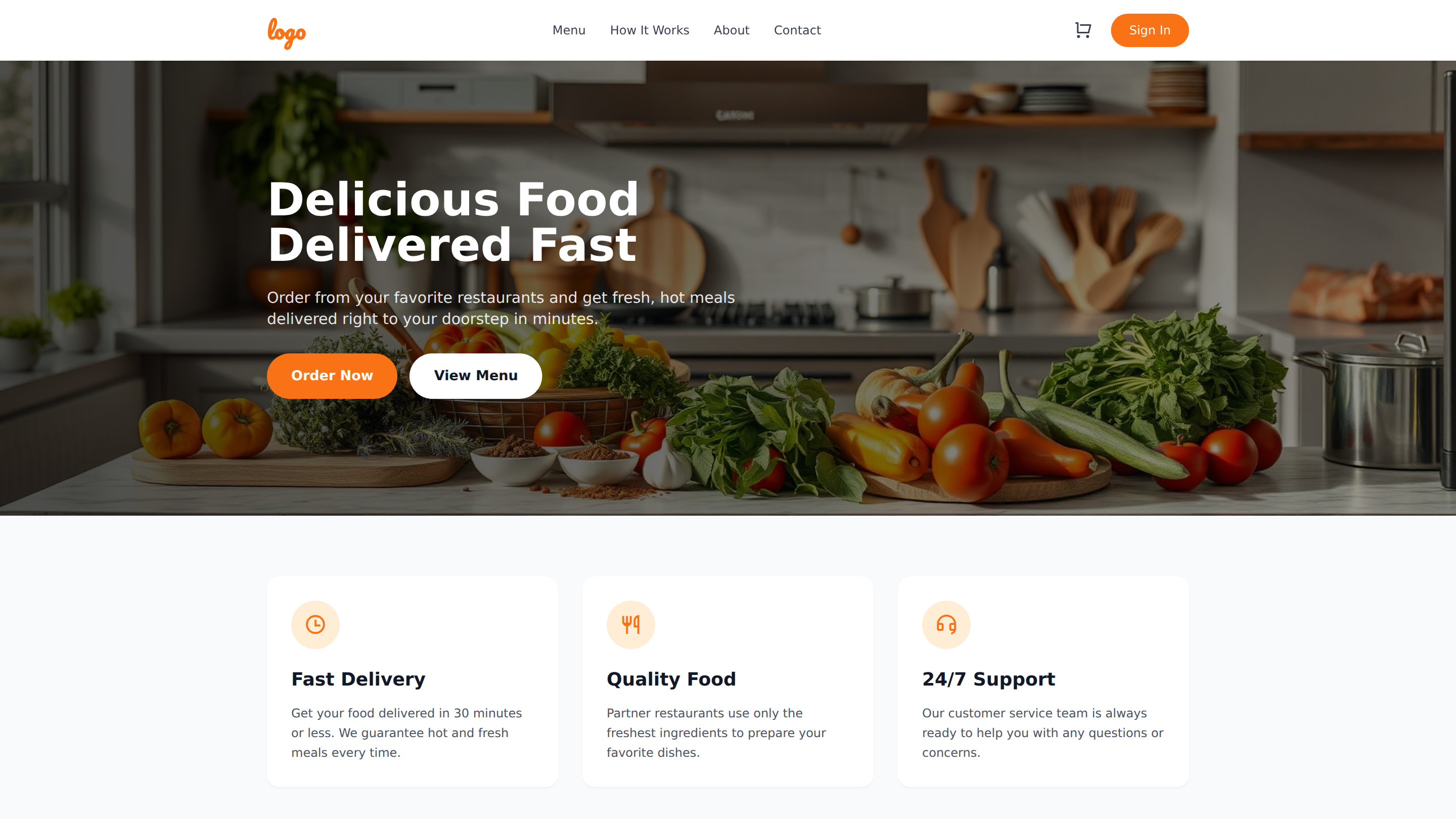 Restaurant Takeaway Delivery Service