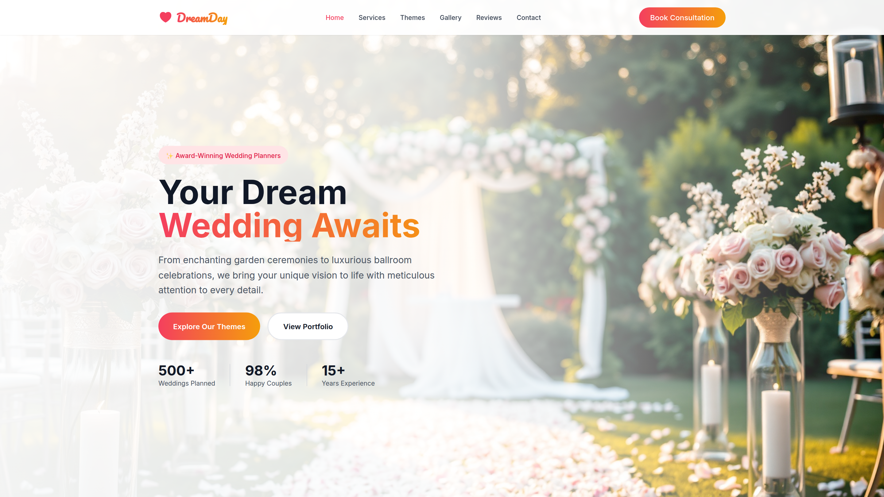Planning & Undertaking Themed Weddings