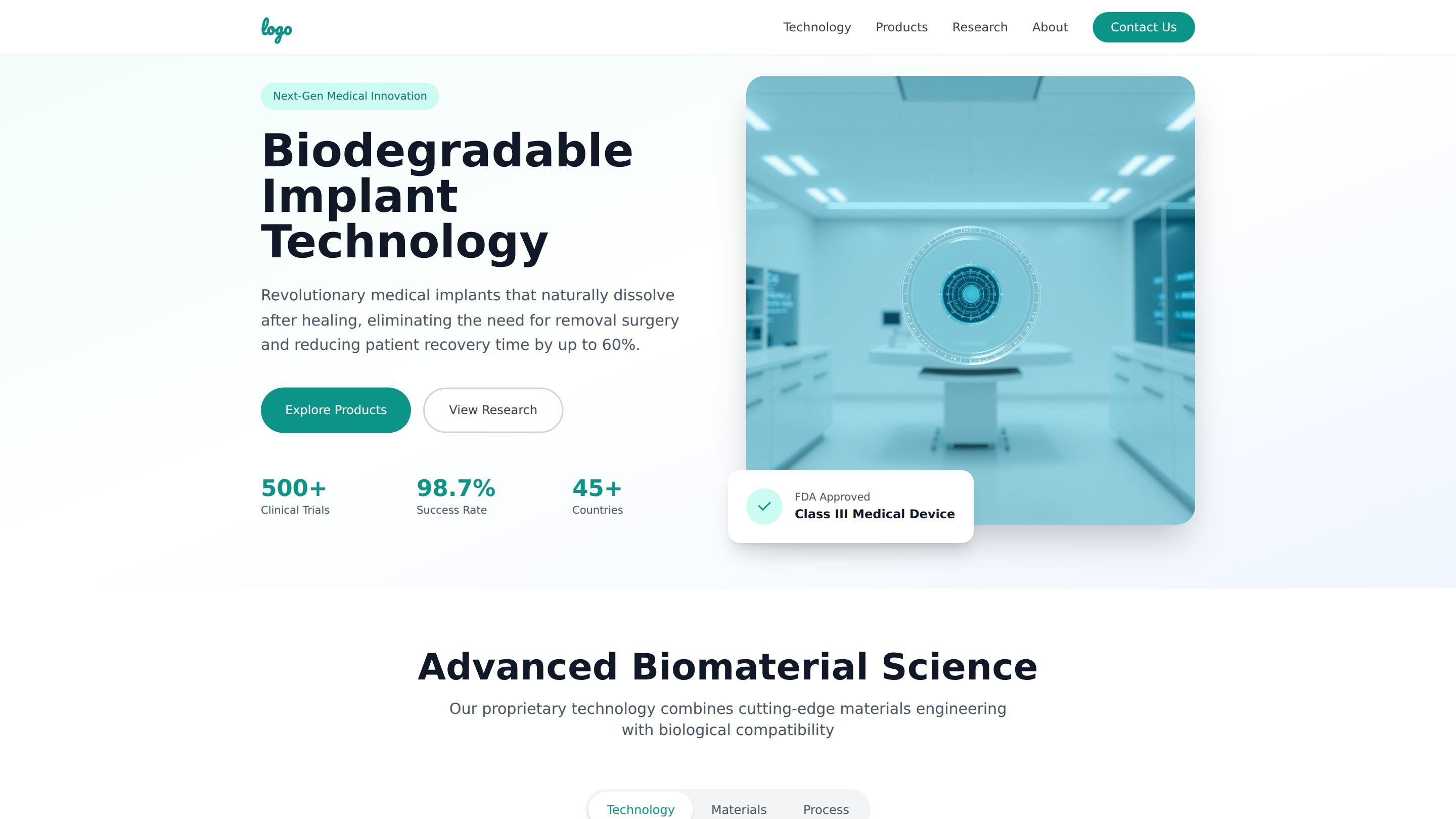 Biodegradable Implant Tech