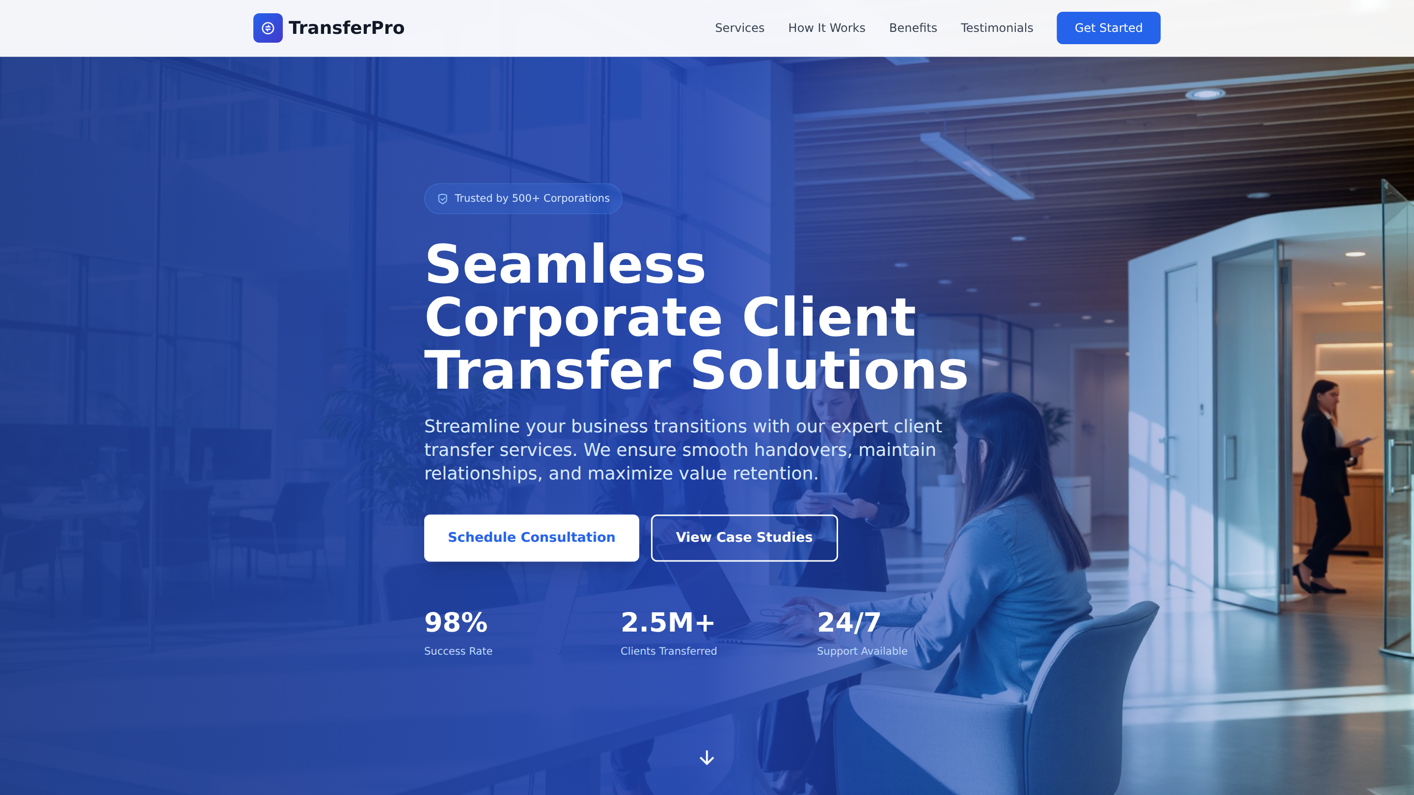 Corporate Client Transfer Services