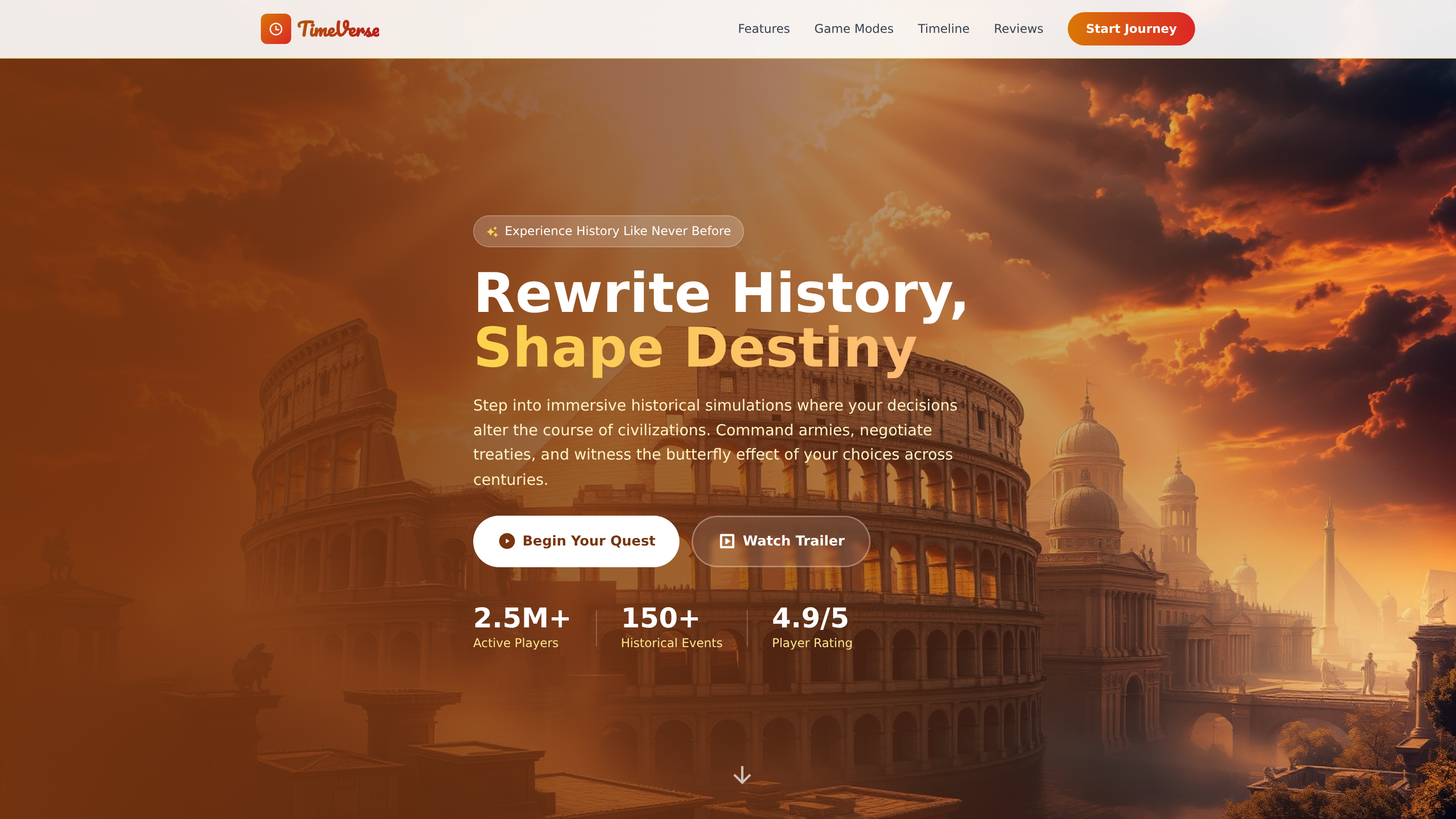 Virtual Historical Event Simulation Games