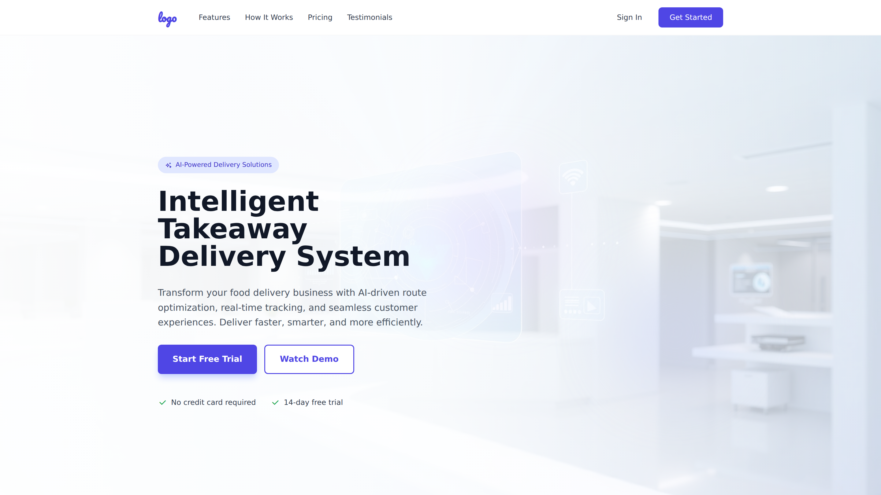 Intelligent Takeaway Delivery System