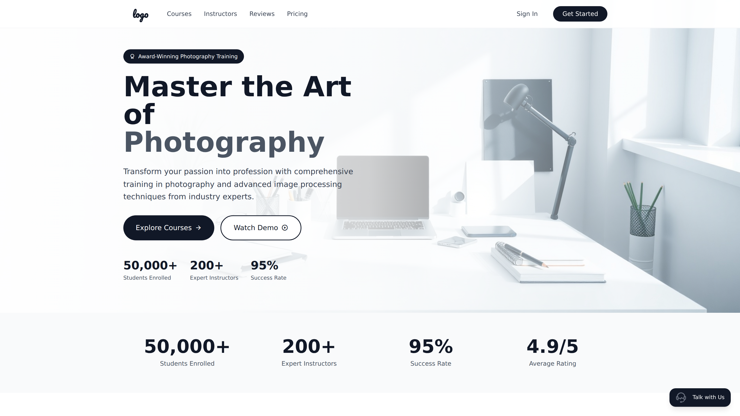 Photography and Image Processing Training