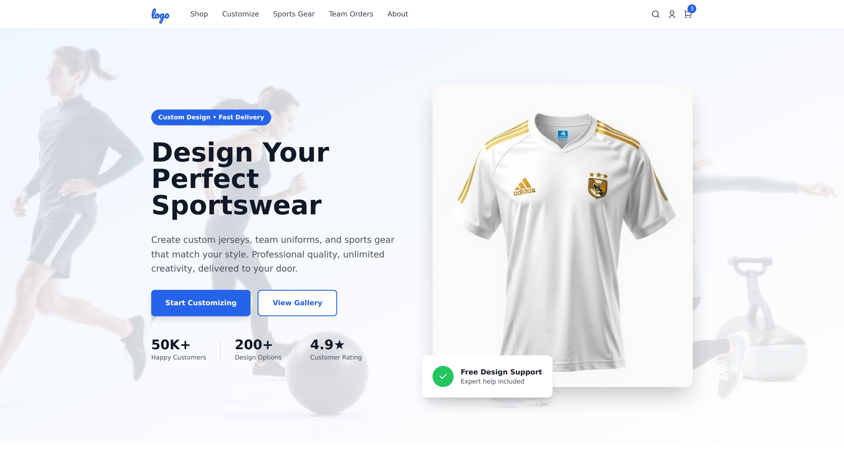 Customized Sportswear & Sports Gear