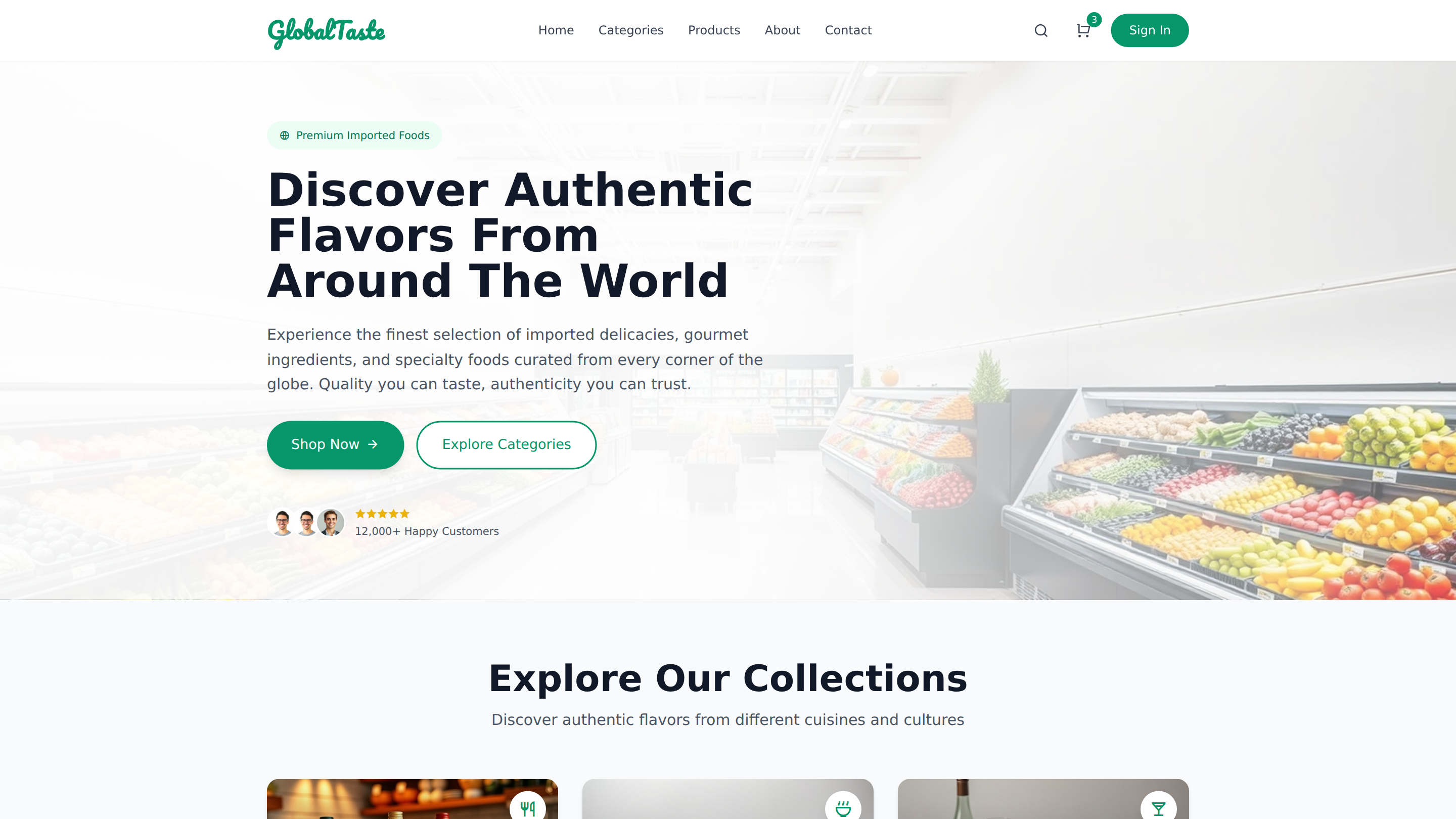 Imported Food Retail