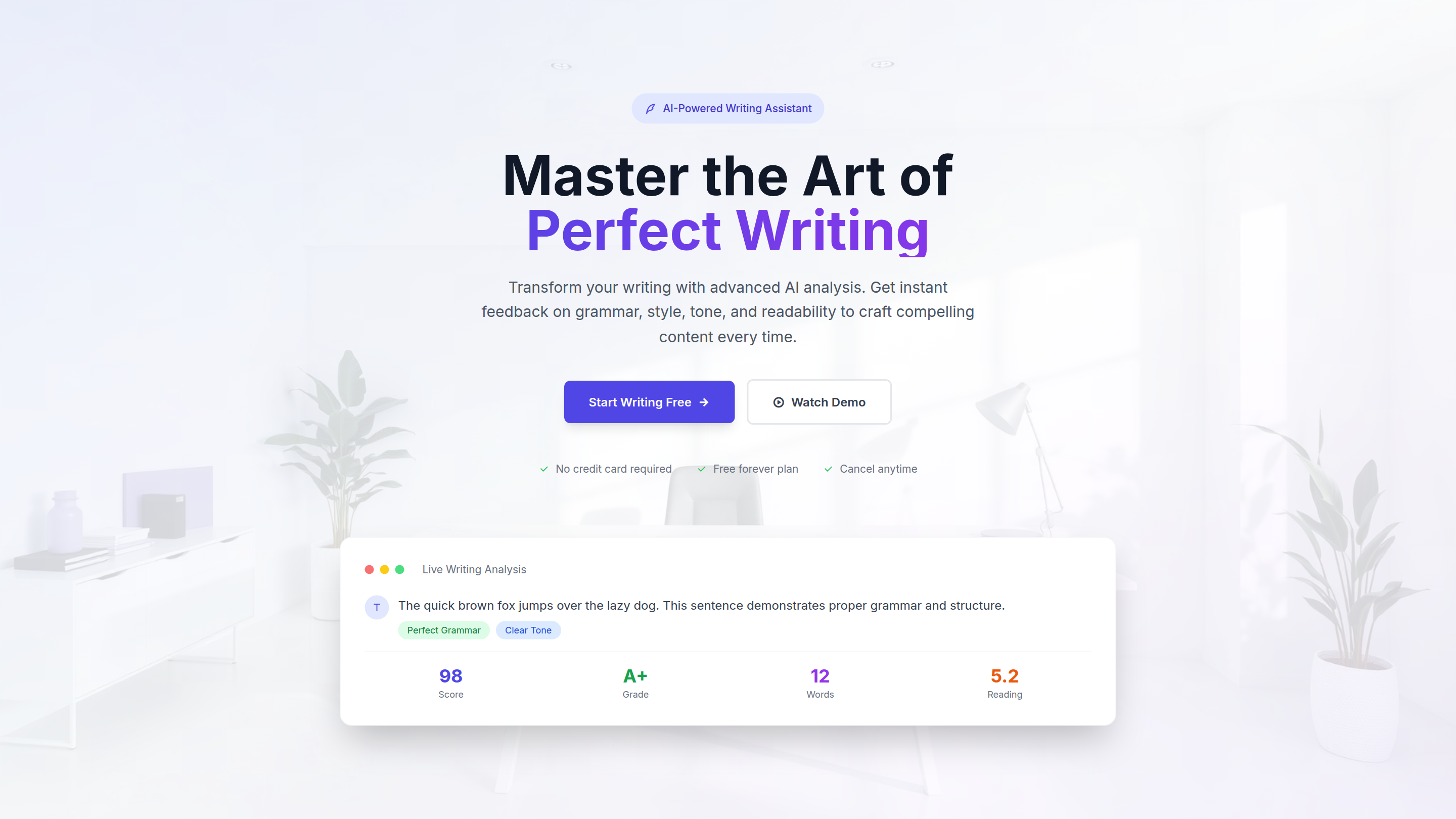 Writing Skills & Text Analysis