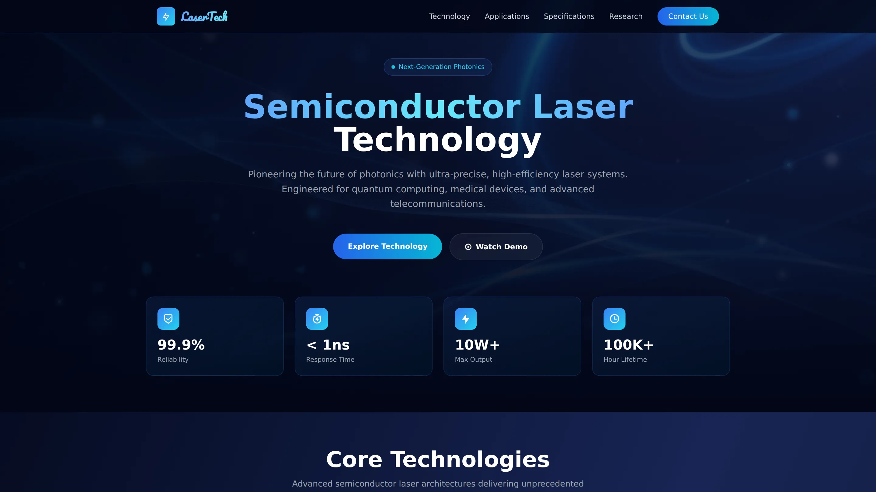 Semiconductor Laser Technology