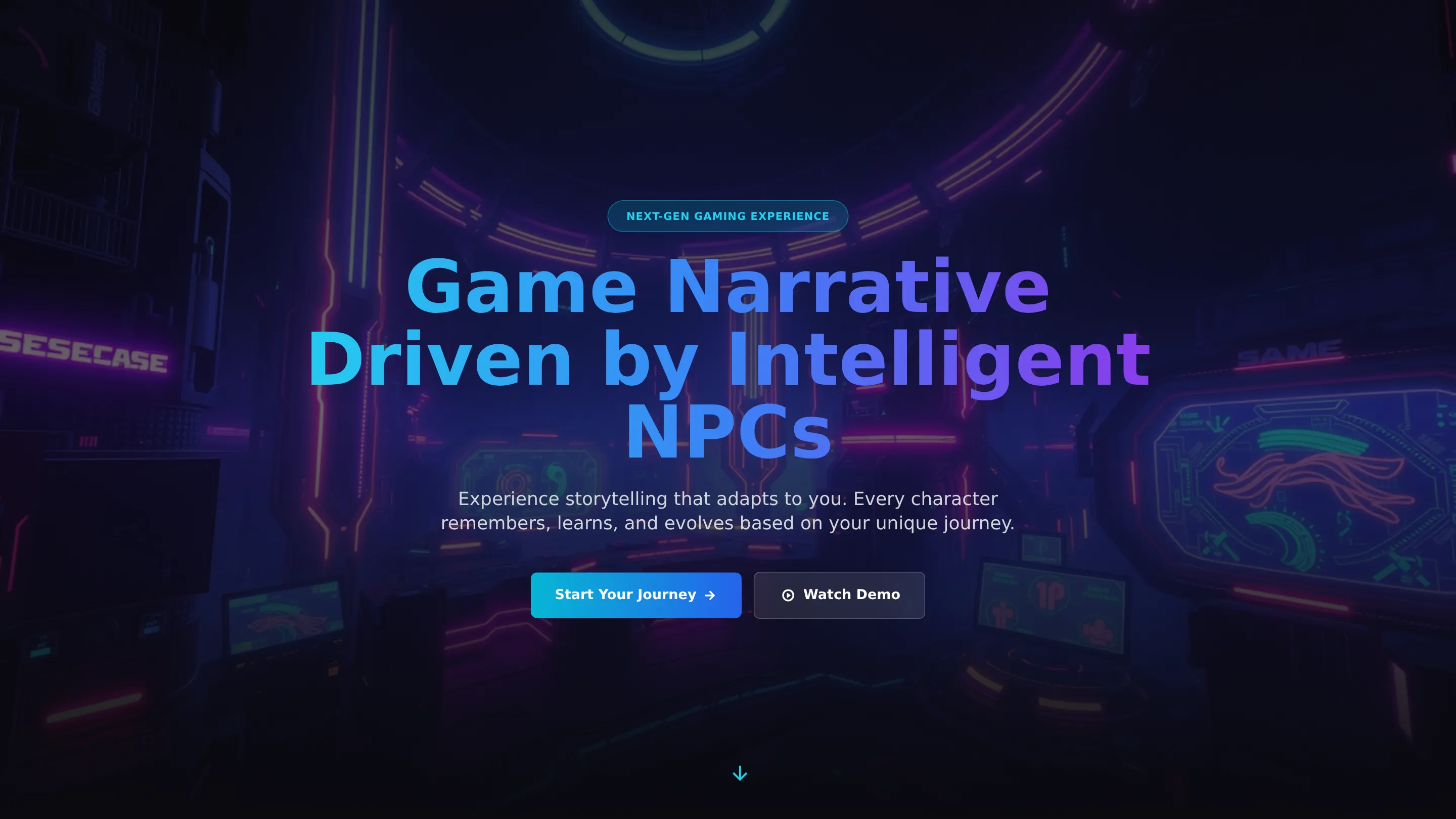 Game Narrative Driven by Intelligent NPCs