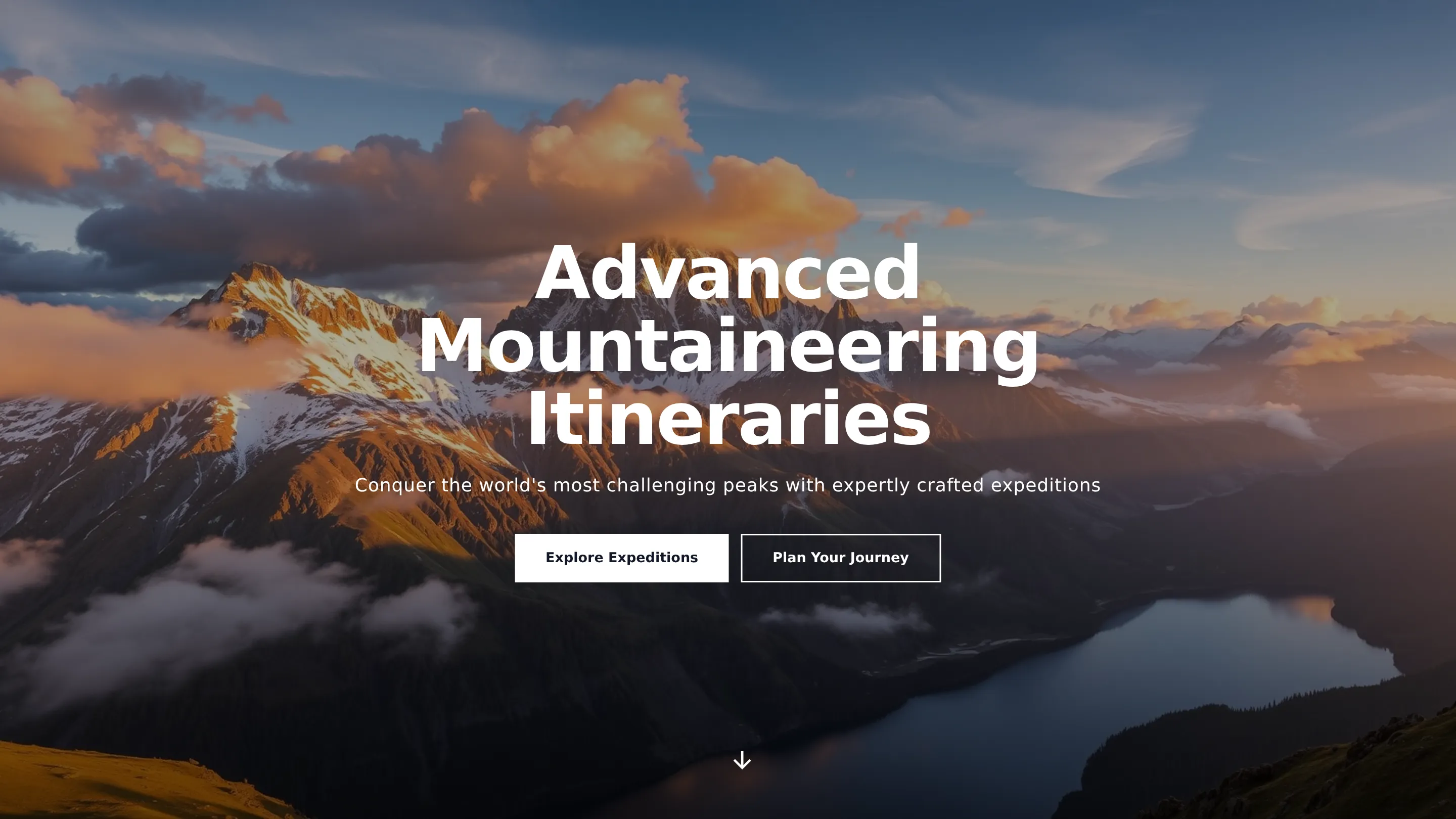 Advanced Mountaineering Itineraries Advanced Mountaineering Itineraries