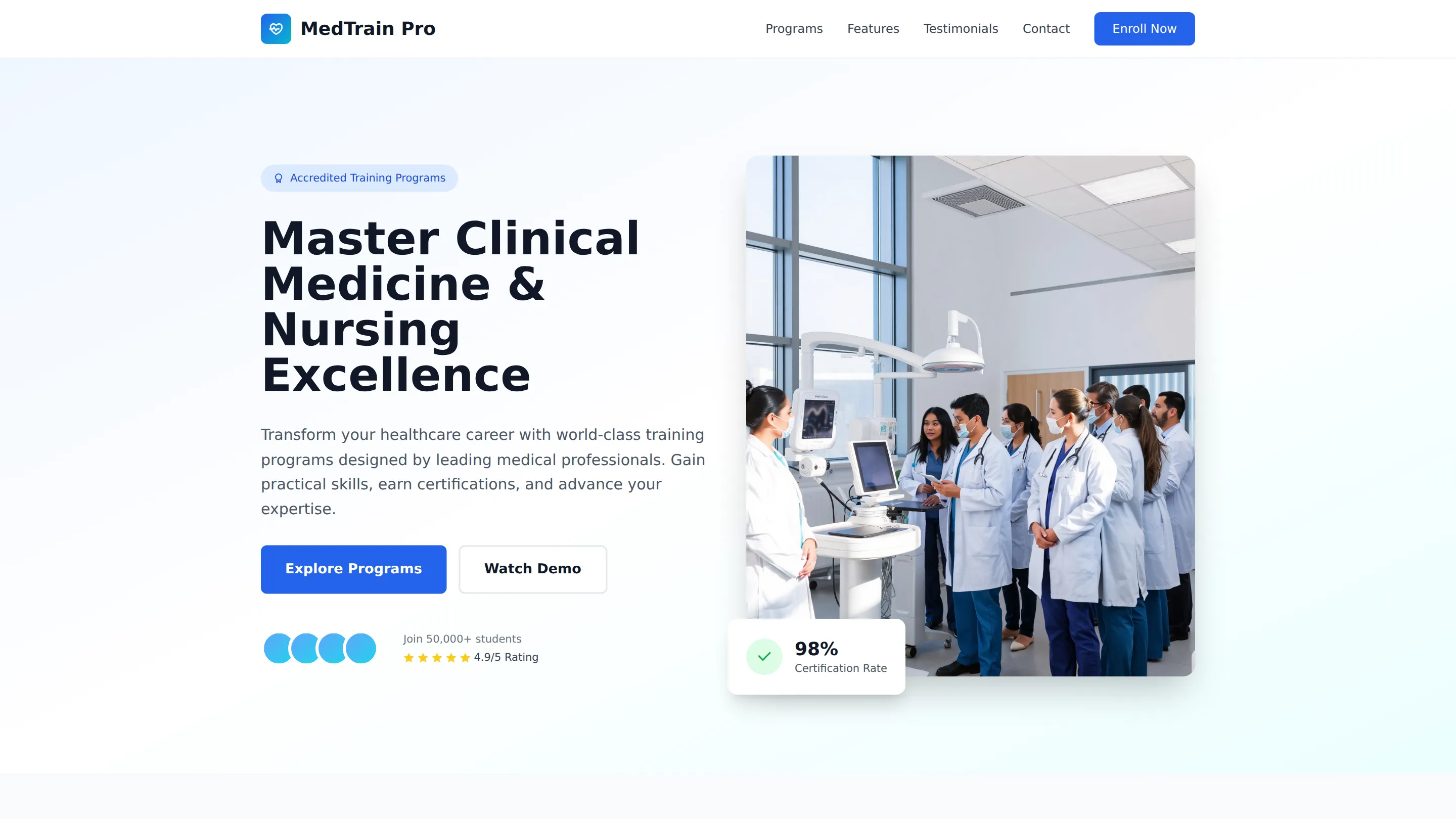 Clinical Medicine and Nursing Technology Training Clinical Medicine and Nursing Technology Training