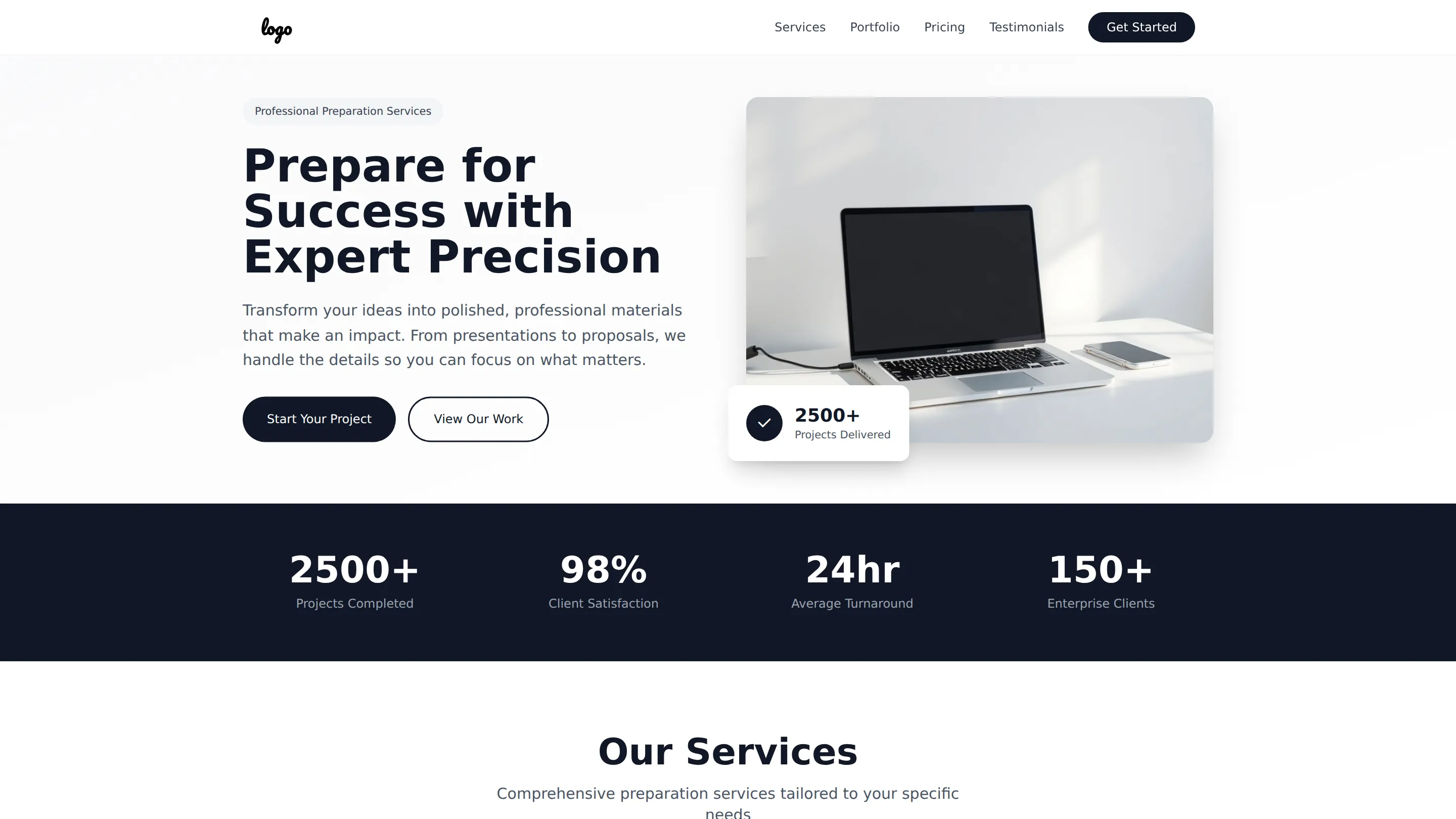 Preparation Services Preparation Services