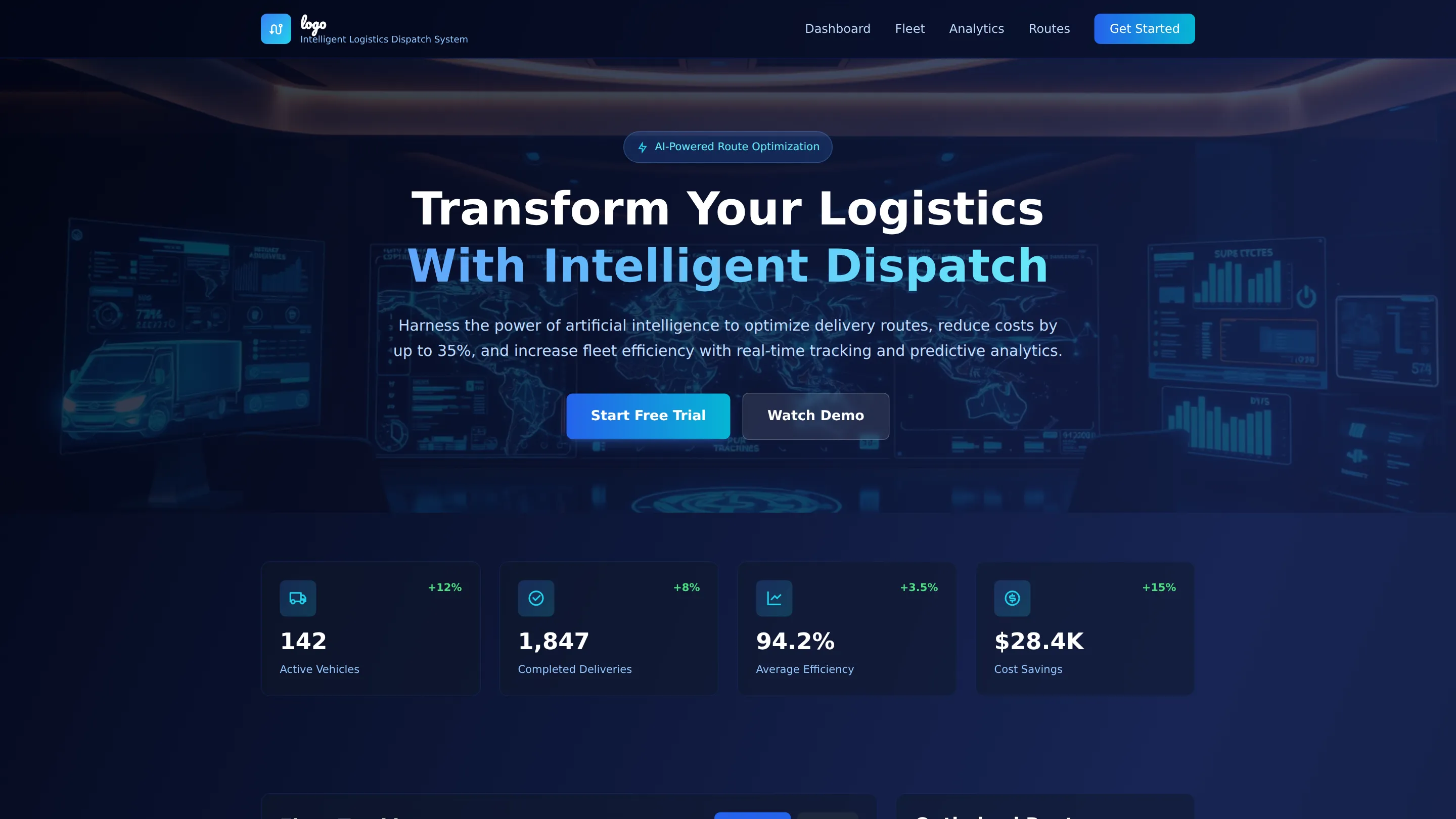Intelligent Logistics Dispatch System