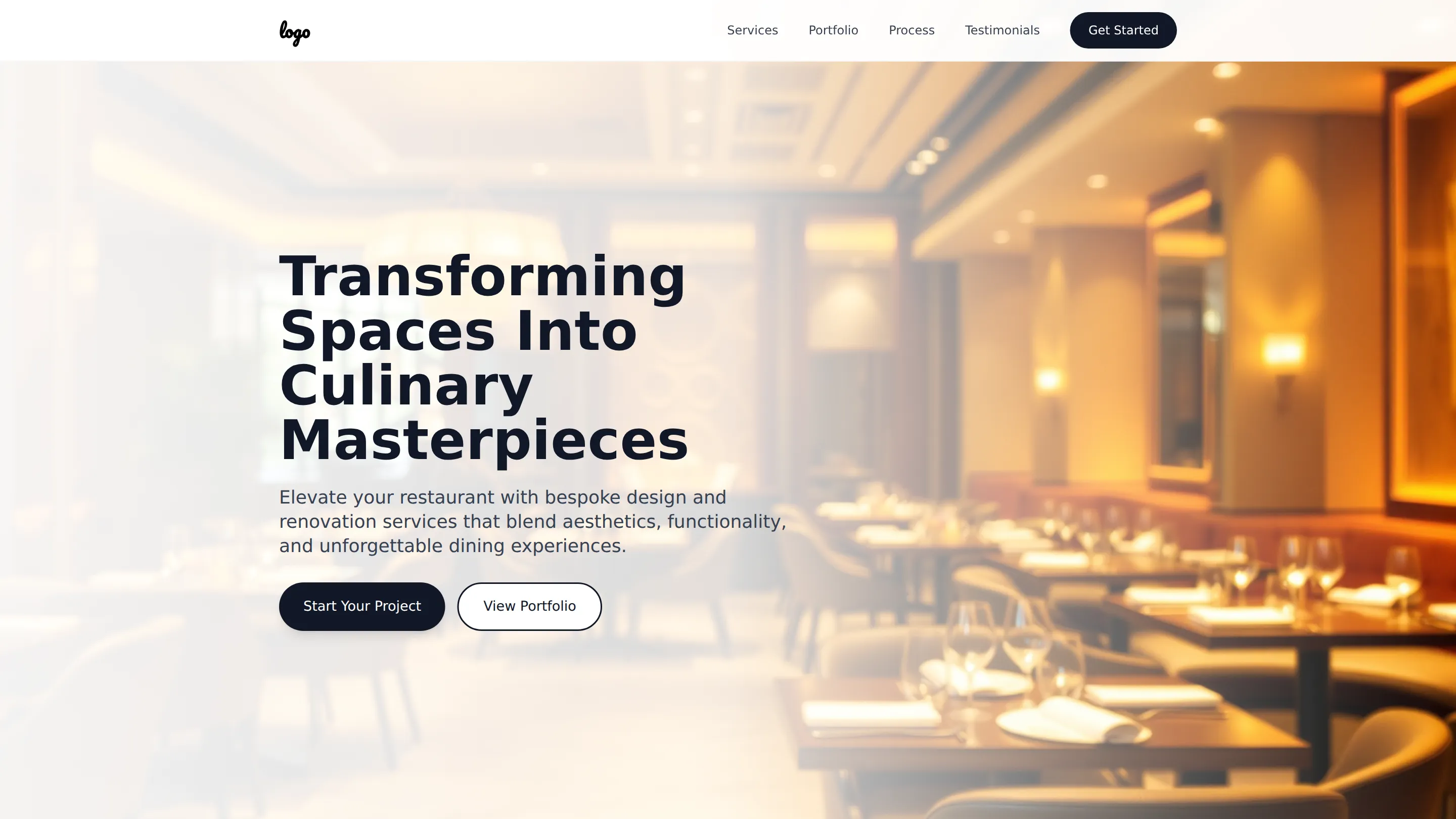 High-End Restaurant Design & Renovation