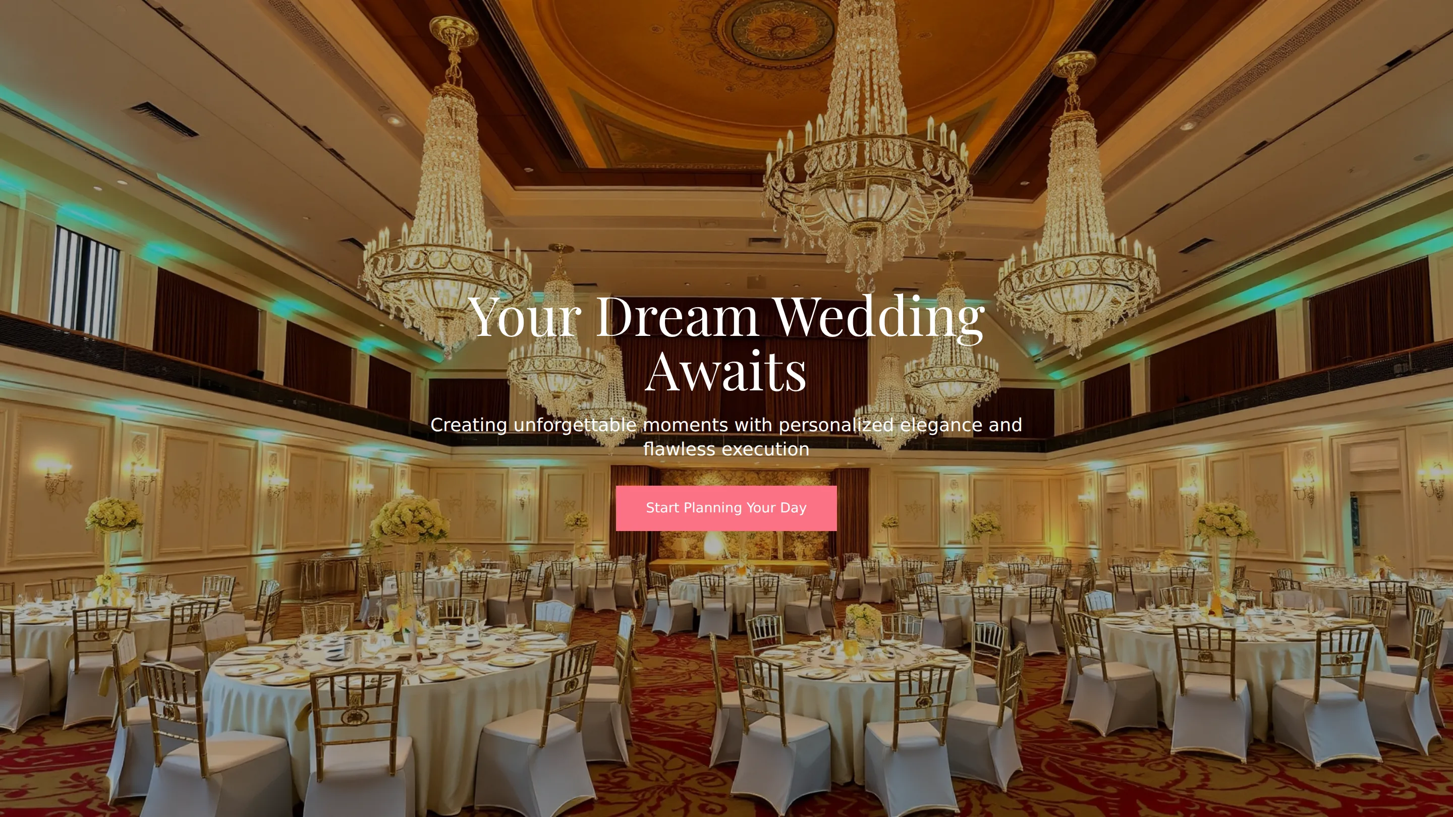 Personalized Wedding Banquet Planning