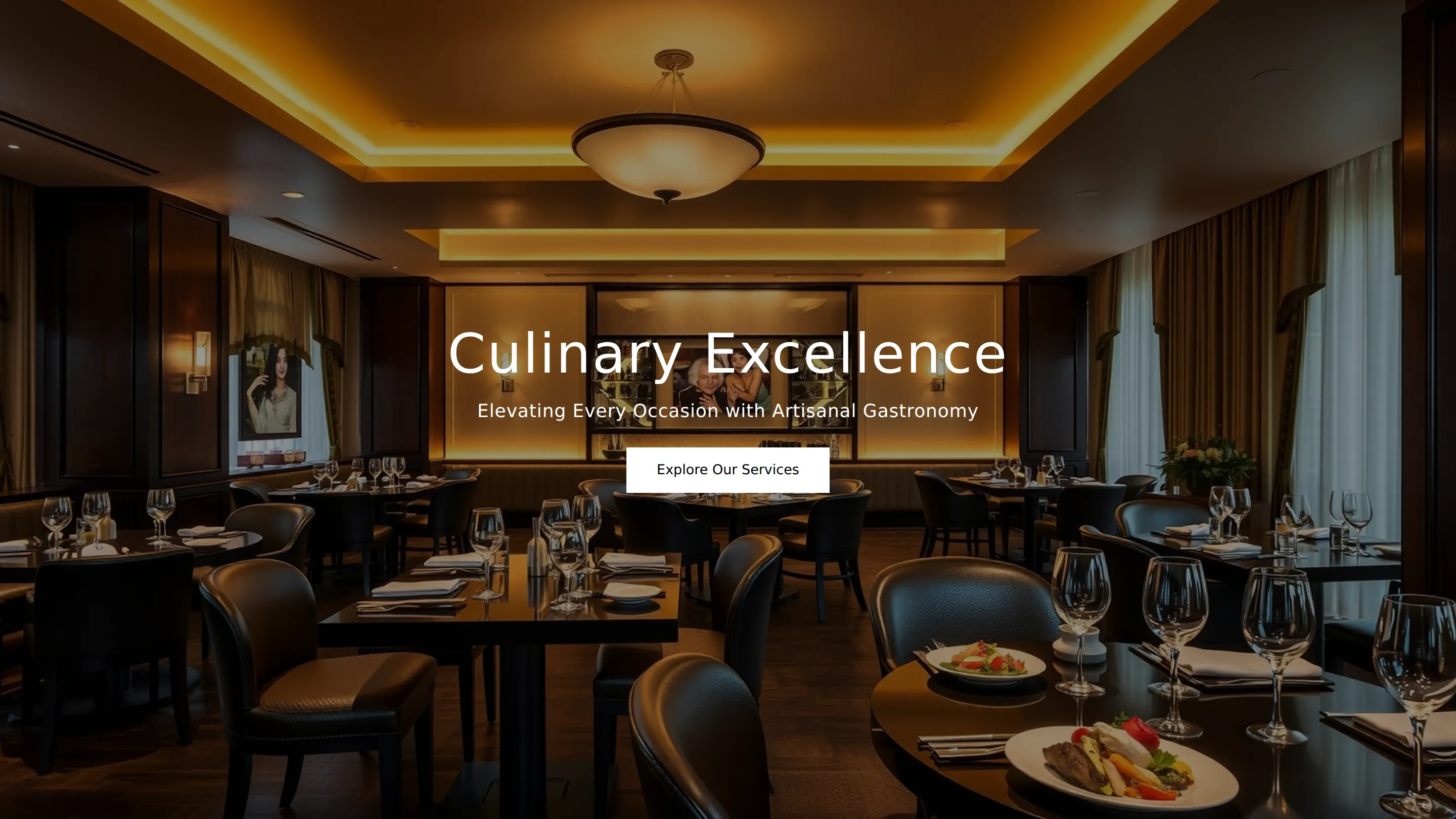 High-End Gourmet & Catering Experiences