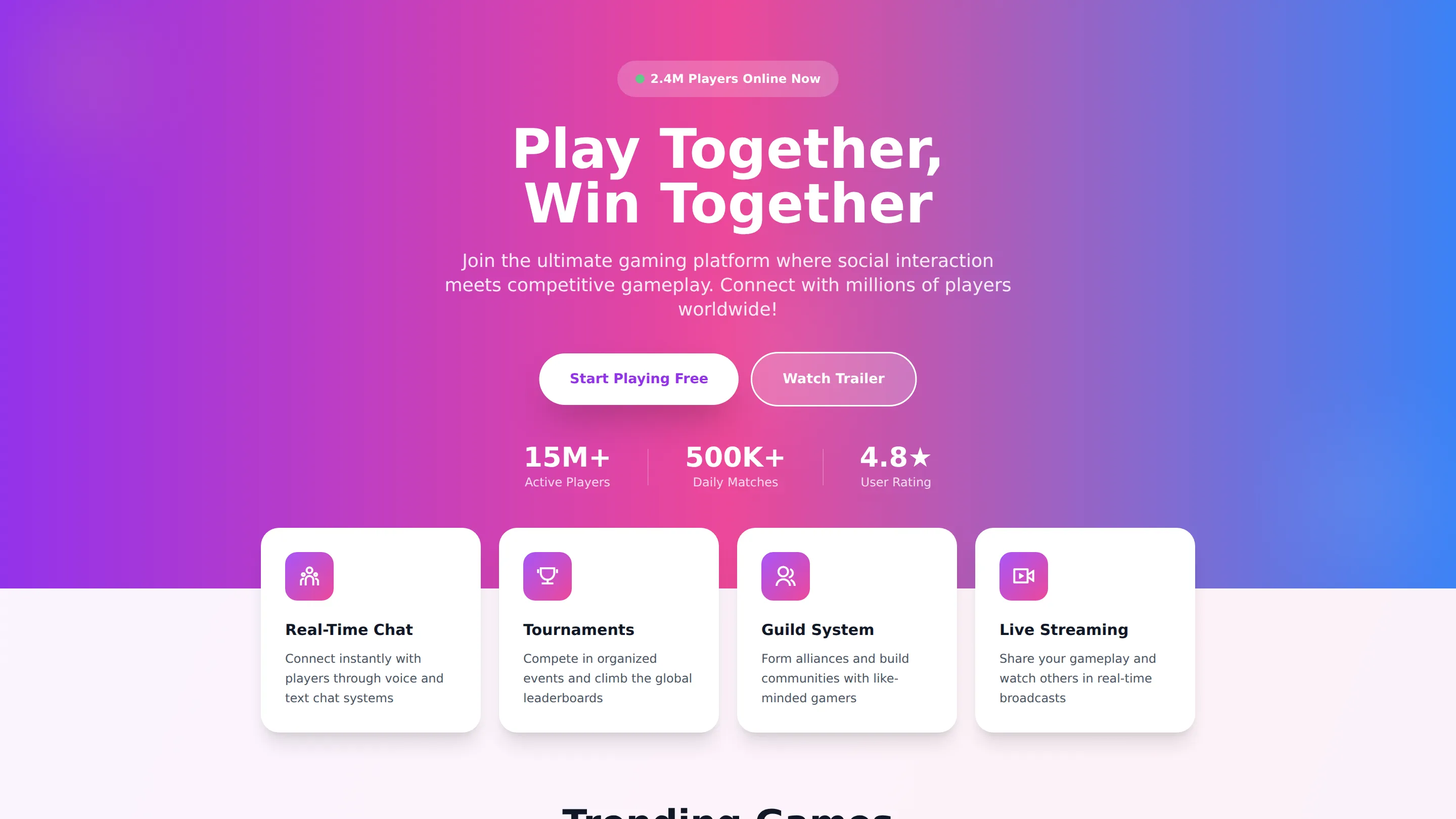 Games with Social Interaction Integration