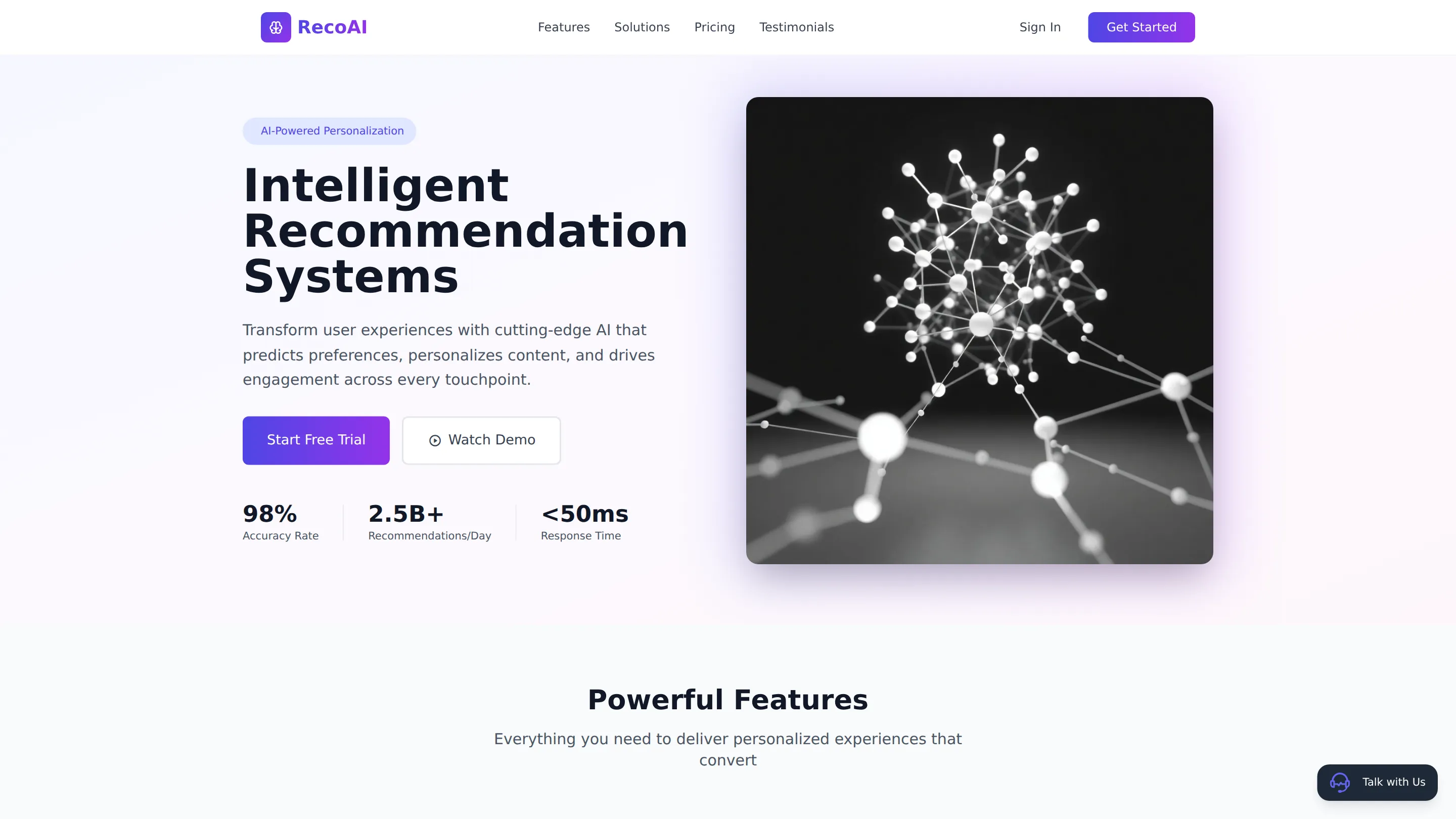 Intelligent Recommendation Systems