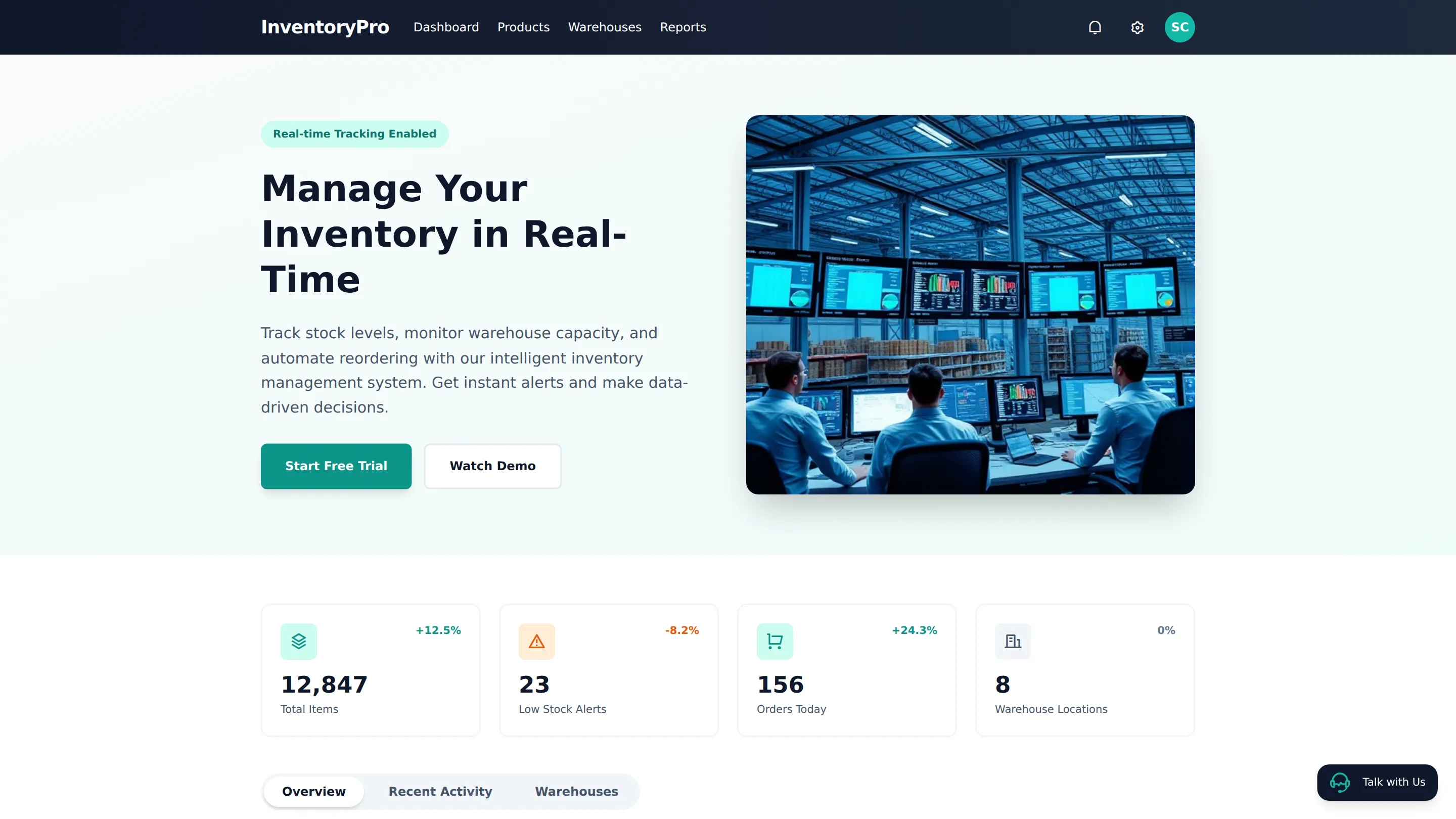 Real-time Inventory Management Software