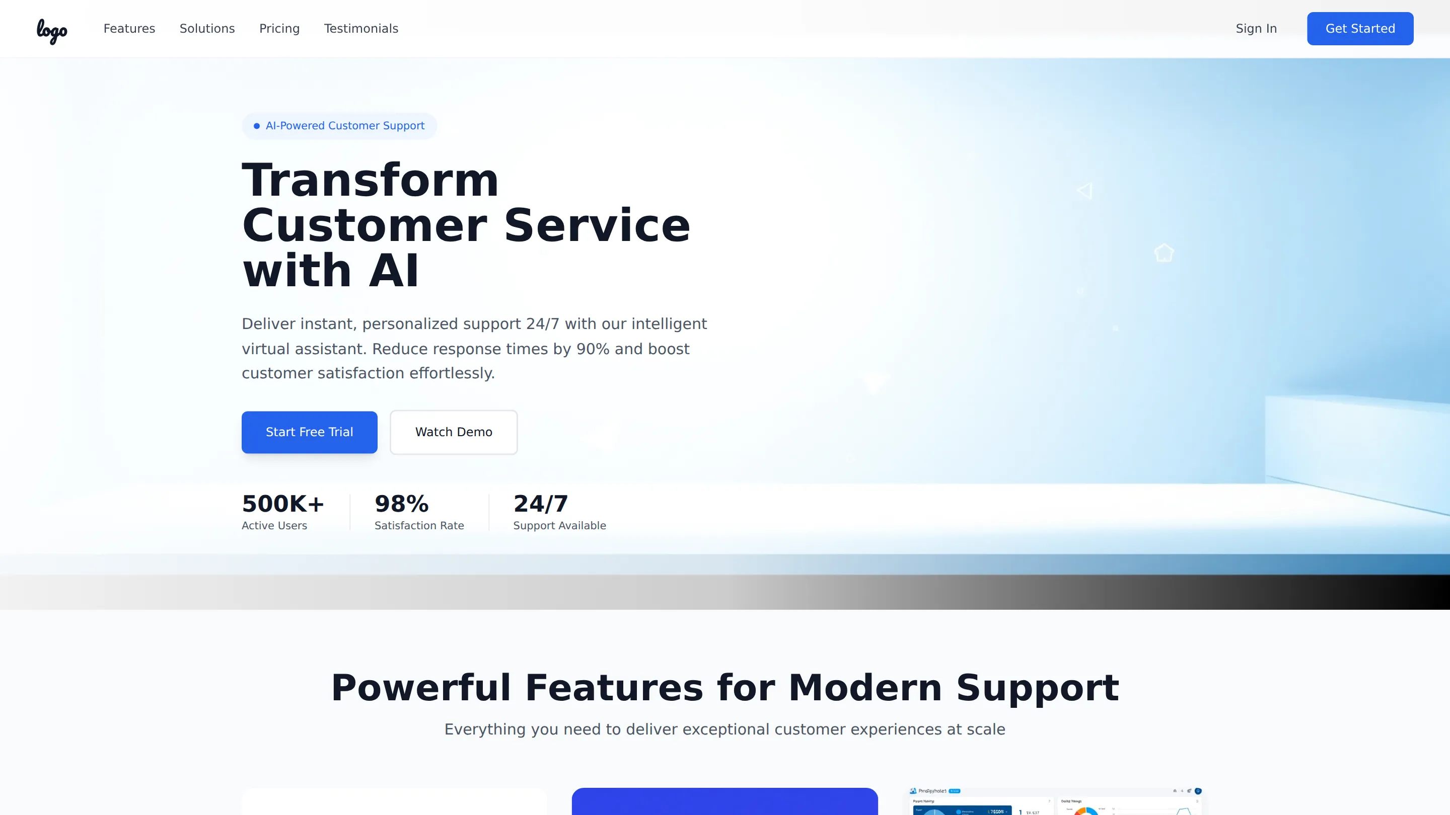 Virtual Customer Service System