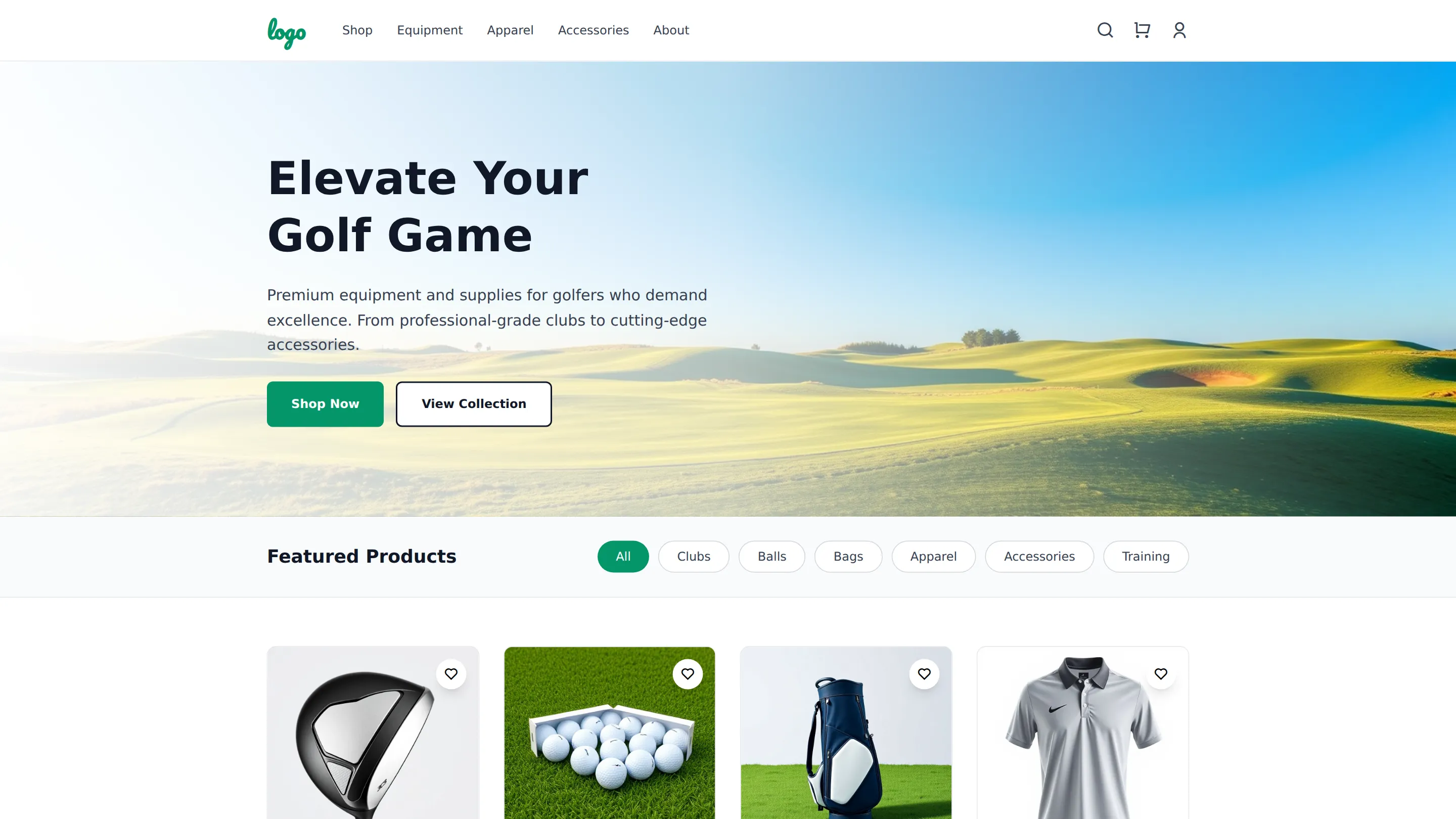 Golf Course Equipment and Supplies